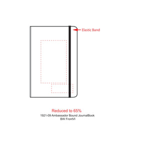 FSC® Mix 5.5" x 8.5" Ambassador Bound Journal - Etchified - Etchified - 1921-09BK
