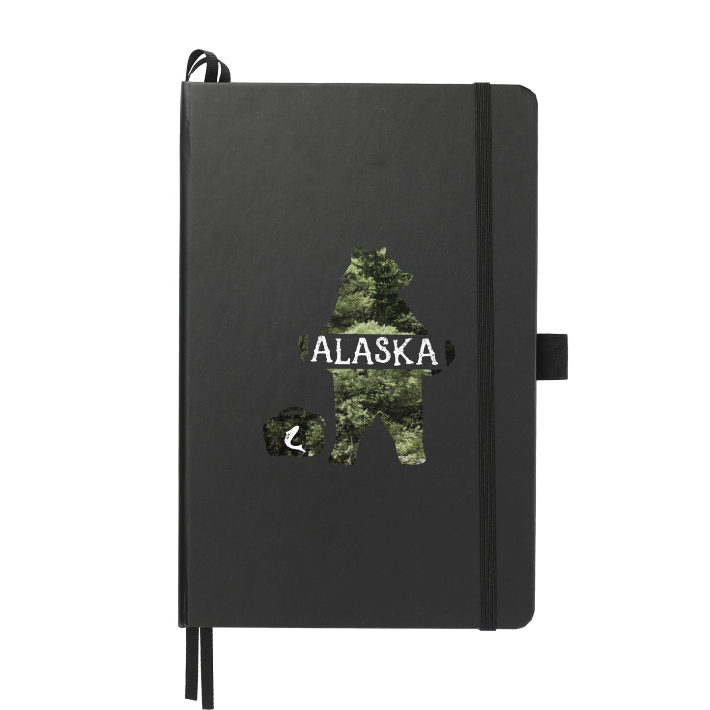 FSC® Mix 5.5" x 8.5" Bound Journal - Etchified - Etchified - 2800-82BK