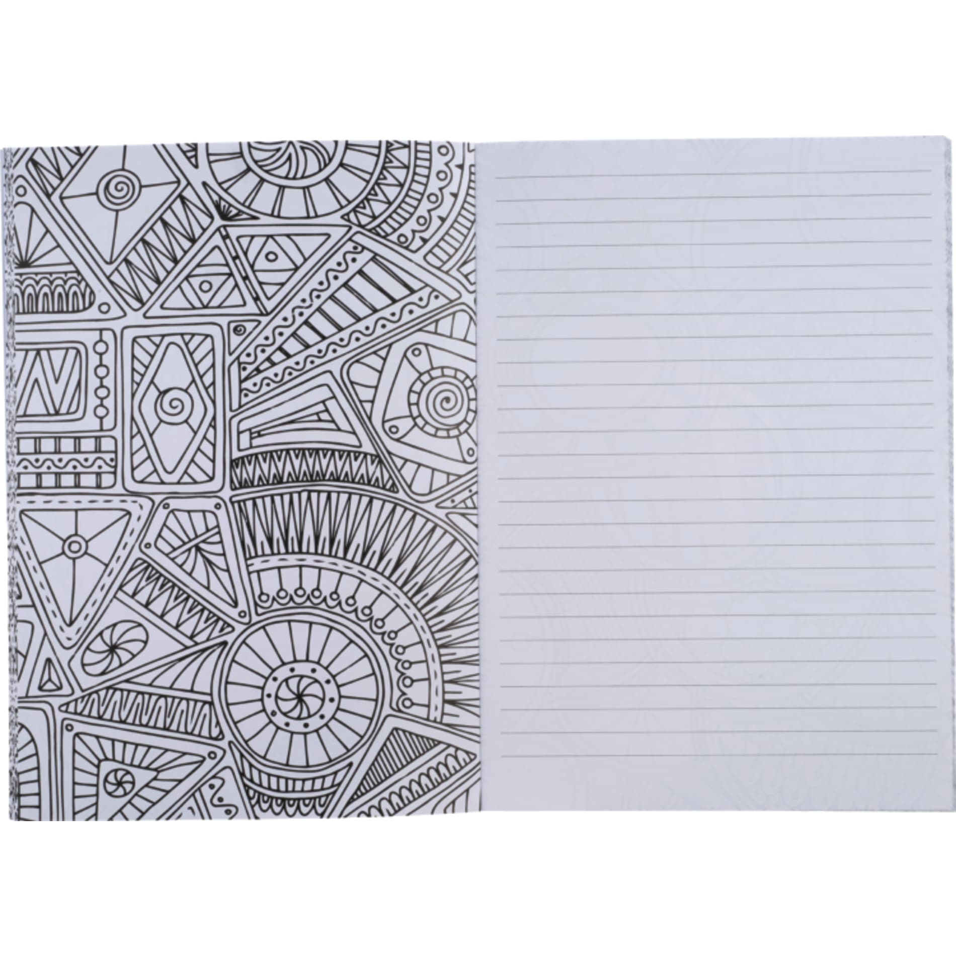 FSC® Mix 5.5" x 8.5" Doodle Coloring Book - Etchified - Etchified - SM-3572WBK