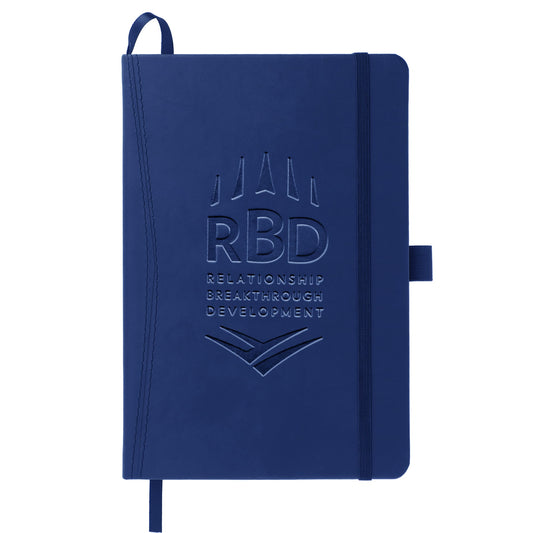 FSC® Mix 5.75" x 8.5" Pedova™ Pocket Bound Journal - Etchified - Etchified - 2700-07BL