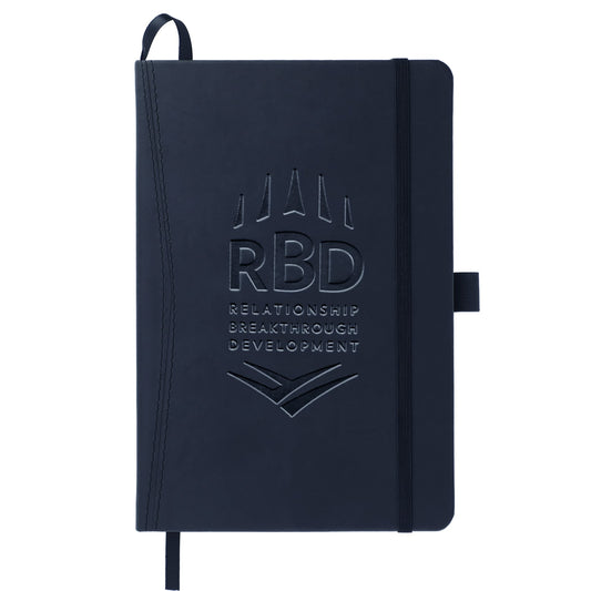 FSC® Mix 5.75" x 8.5" Pedova™ Pocket Bound Journal - Etchified - Etchified - 2700-07BL