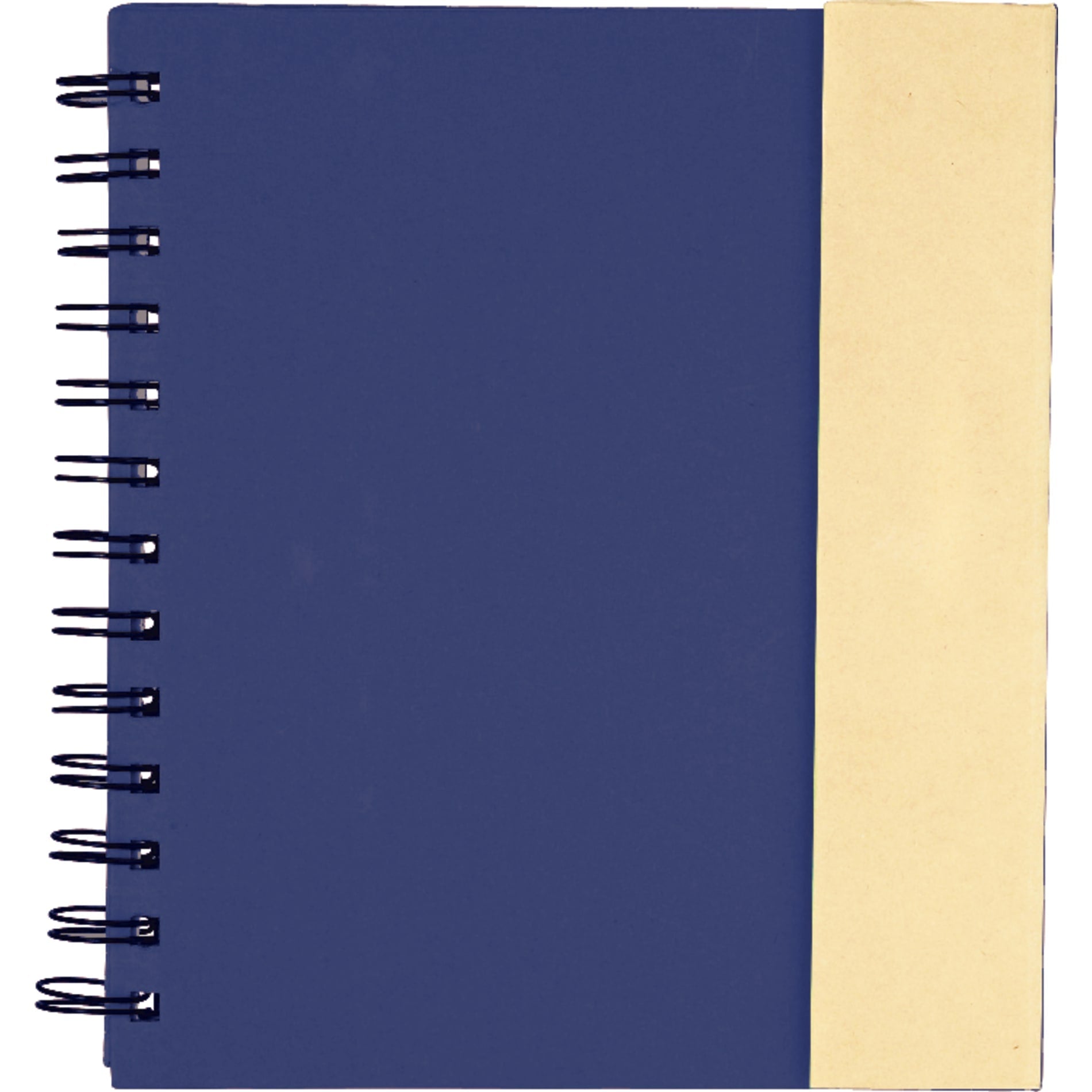 FSC® Mix 6.5" x 7" Lock - it Spiral Notebook - Etchified - Etchified - SM-3647BK