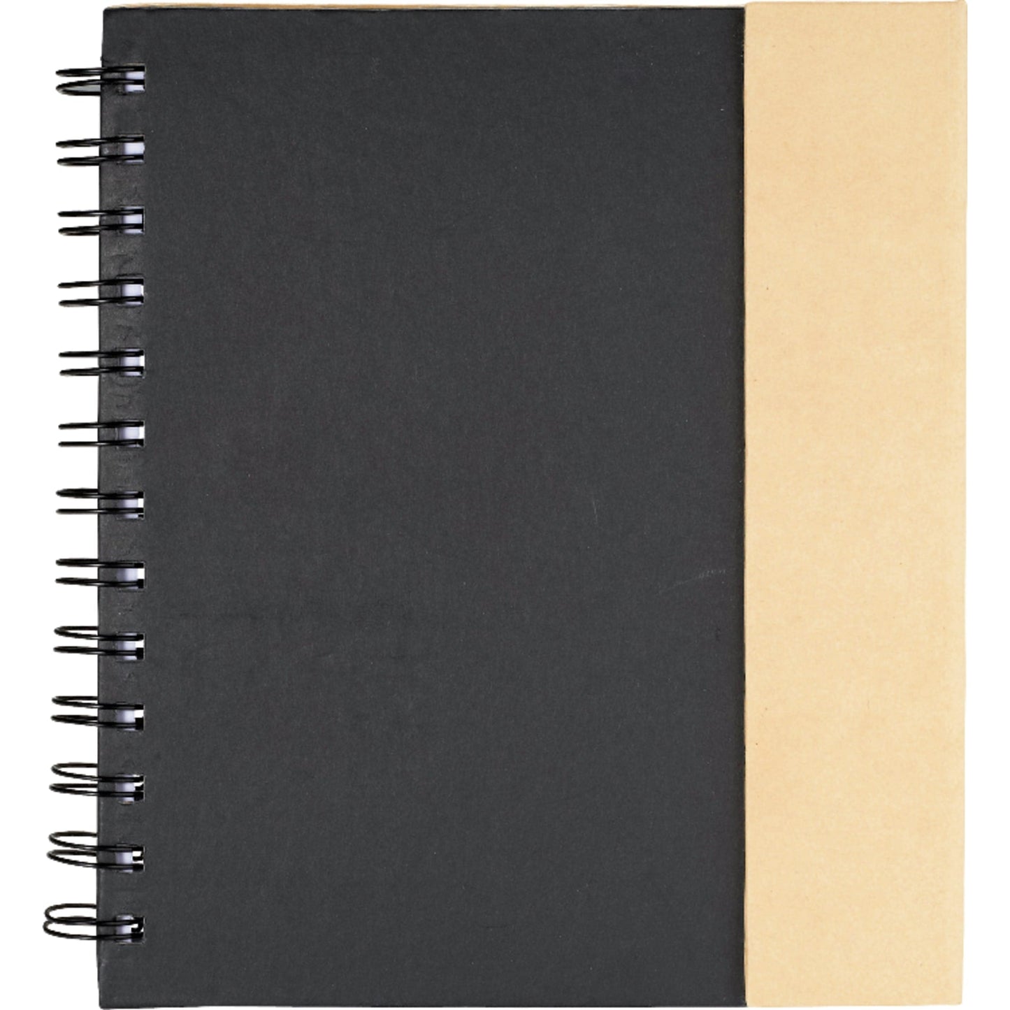 FSC® Mix 6.5" x 7" Lock - it Spiral Notebook - Etchified - Etchified - SM-3647BK