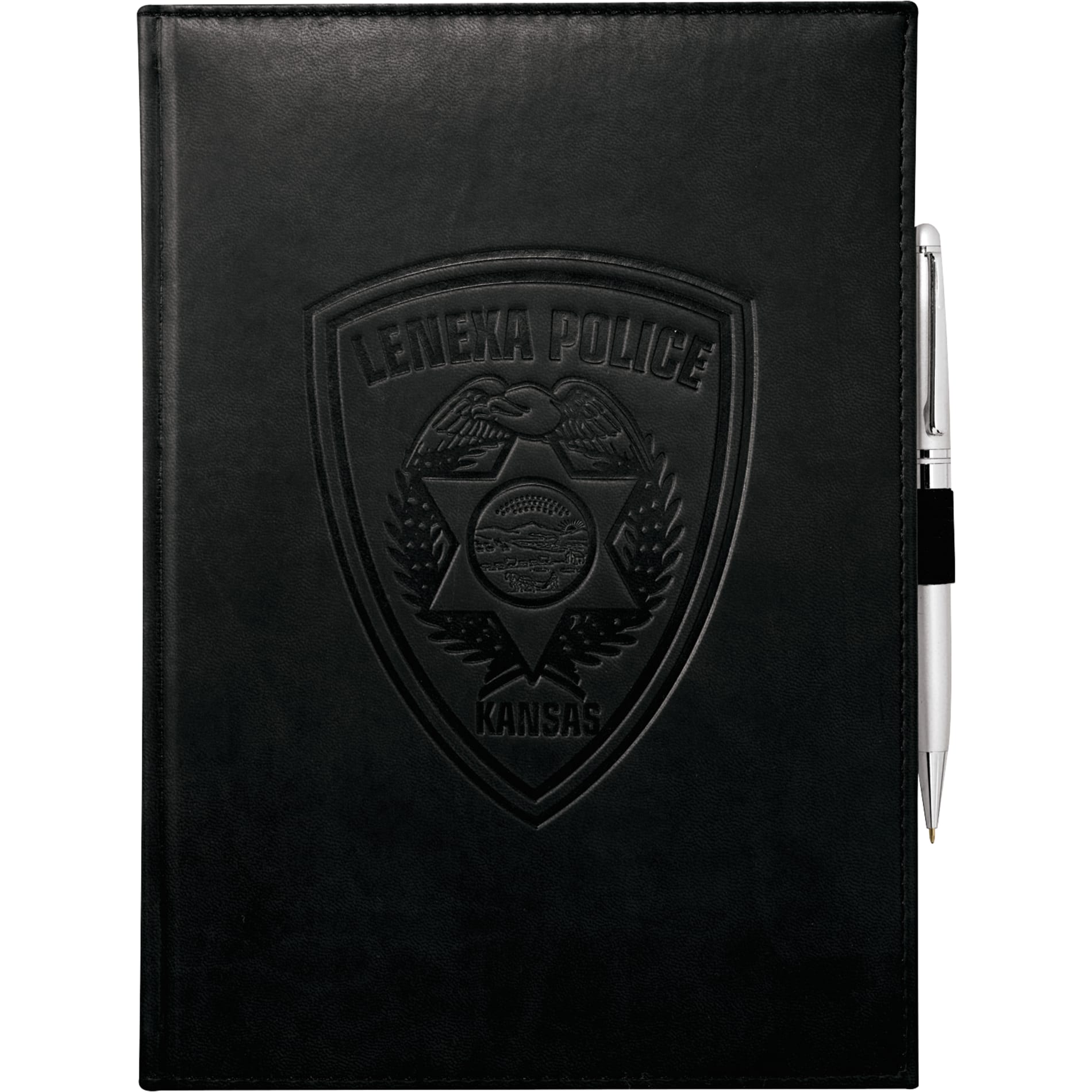 FSC® Mix 7" x 10" Pedova™ Large Bound Journal - Etchified - Etchified - 2700-03BK