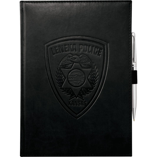 FSC® Mix 7" x 10" Pedova™ Large Bound Journal - Etchified - Etchified - 2700-03BK
