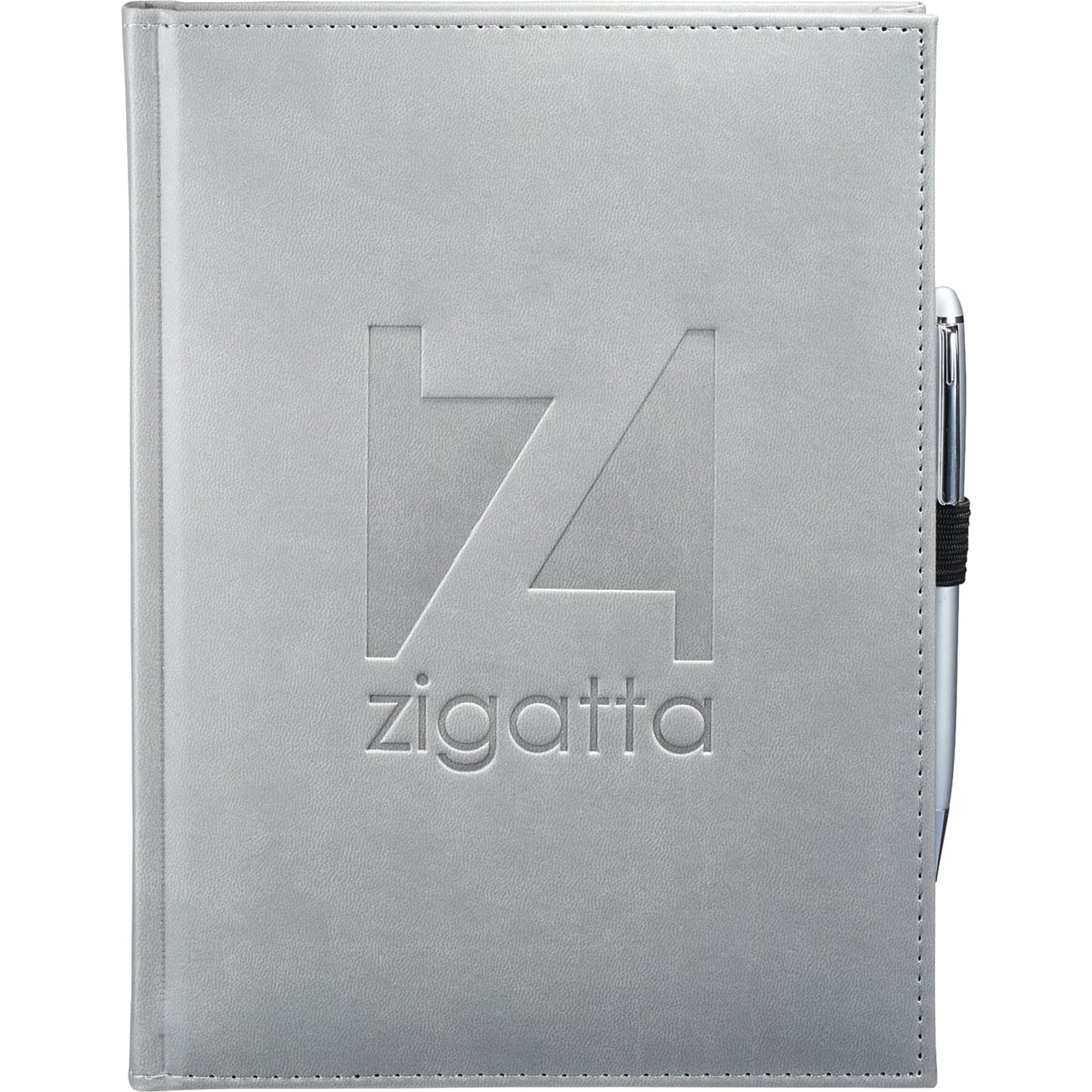 FSC® Mix 7" x 10" Pedova™ Large Bound Journal - Etchified - Etchified - 2700-03GY