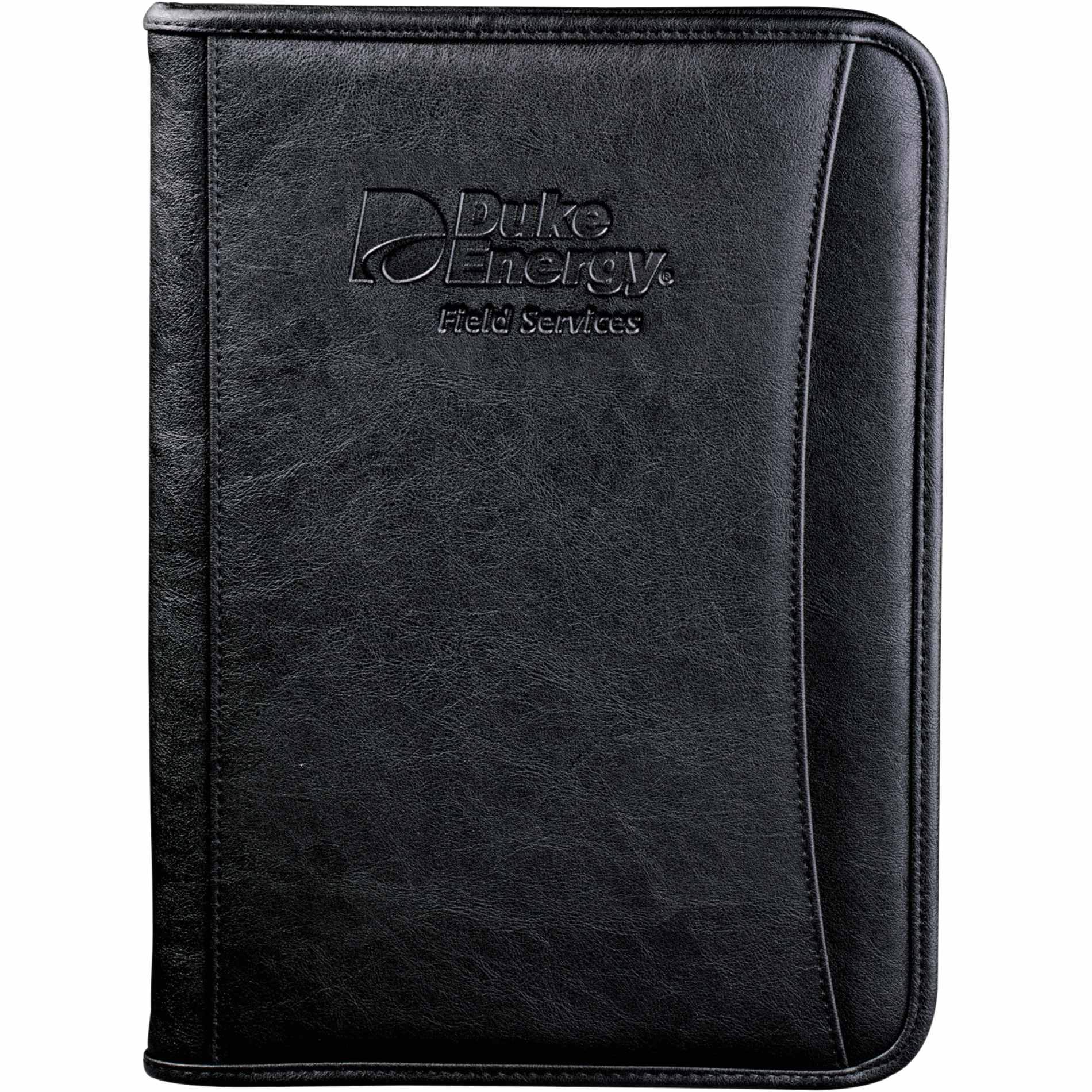 FSC® Mix Executive DuraHyde Zippered Padfolio - Etchified - Etchified - 0600-10BK
