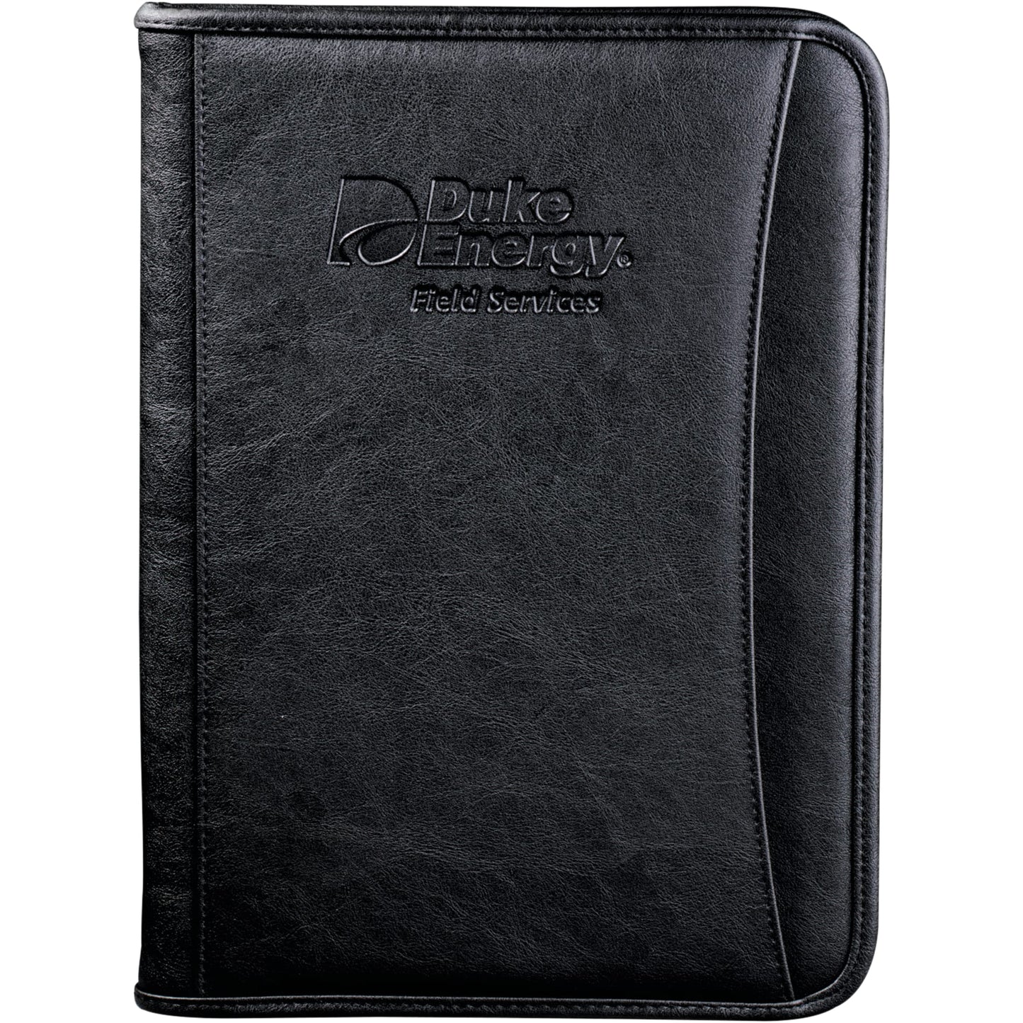 FSC® Mix Executive DuraHyde Zippered Padfolio - Etchified - Etchified - 0600-10BK