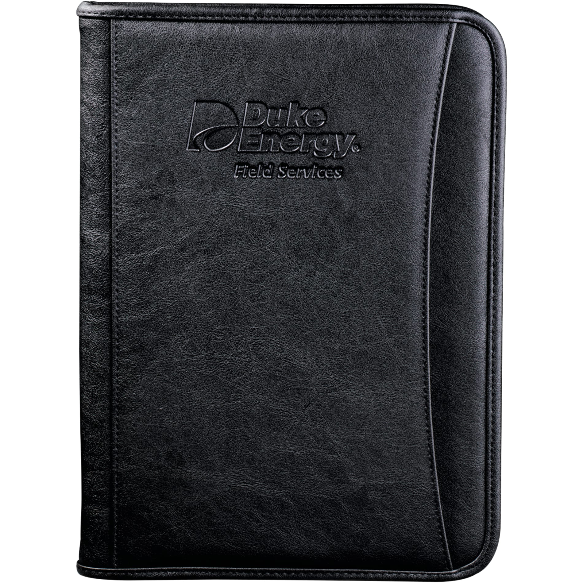 FSC® Mix Executive DuraHyde Zippered Padfolio - Etchified - Etchified - 0600-10BK