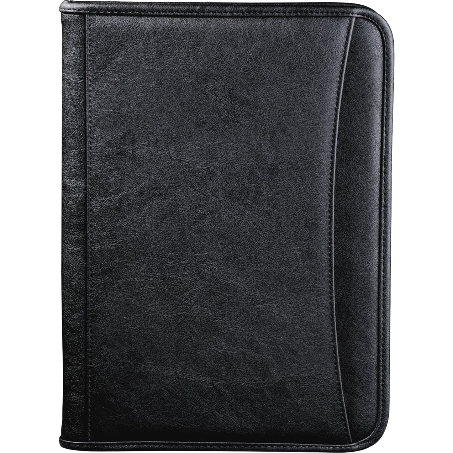 FSC® Mix Executive DuraHyde Zippered Padfolio - Etchified - Etchified - 0600-10BK