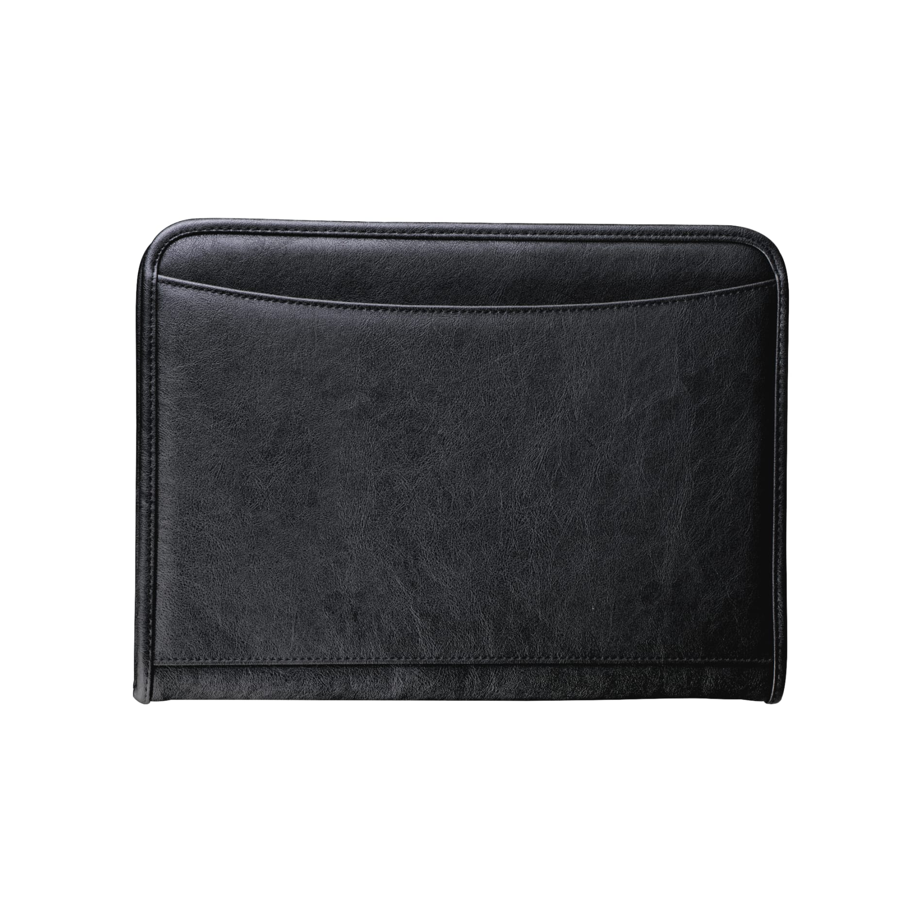 FSC® Mix Executive DuraHyde Zippered Padfolio - Etchified - Etchified - 0600-10BK