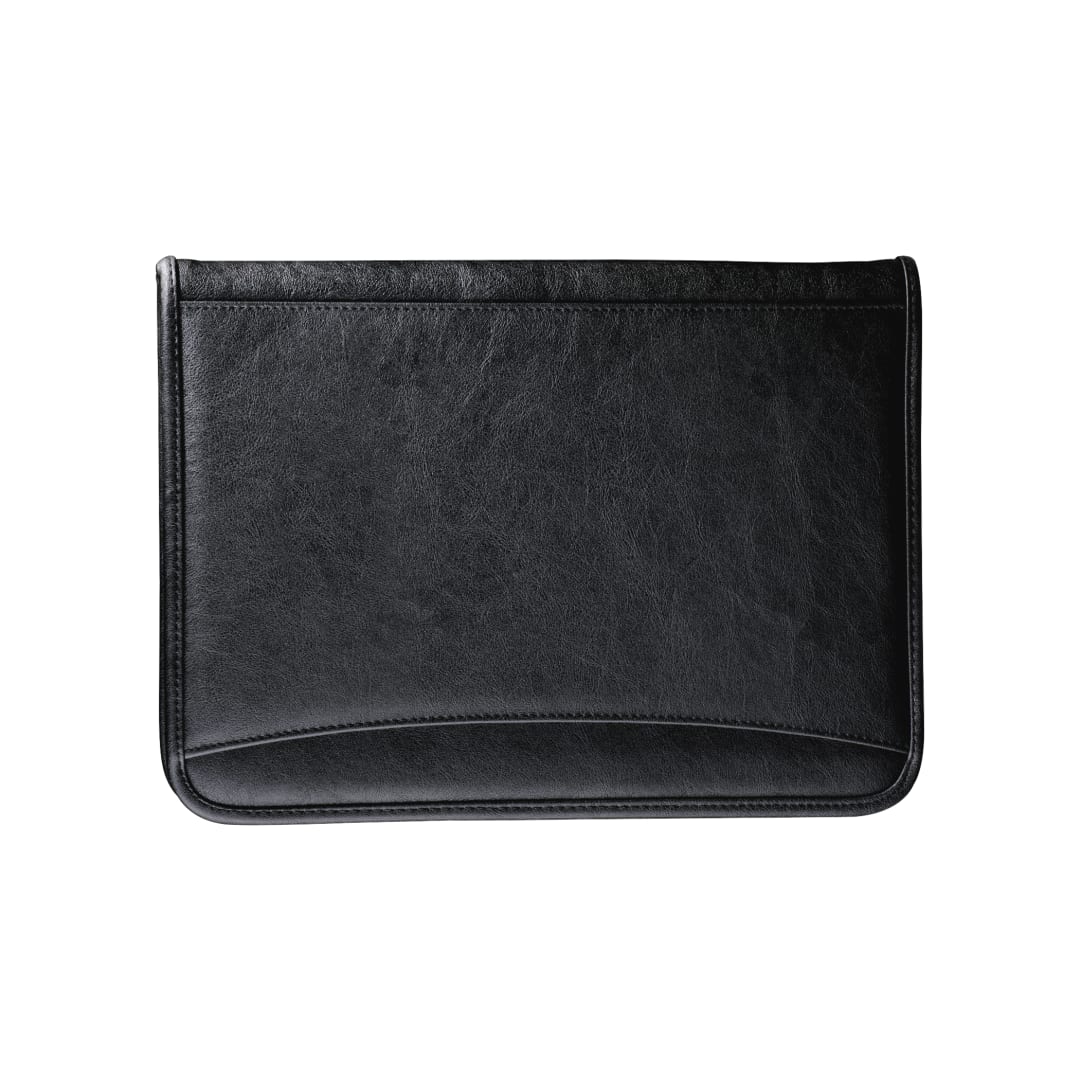 FSC® Mix Executive DuraHyde Zippered Padfolio - Etchified - Etchified - 0600-10BK