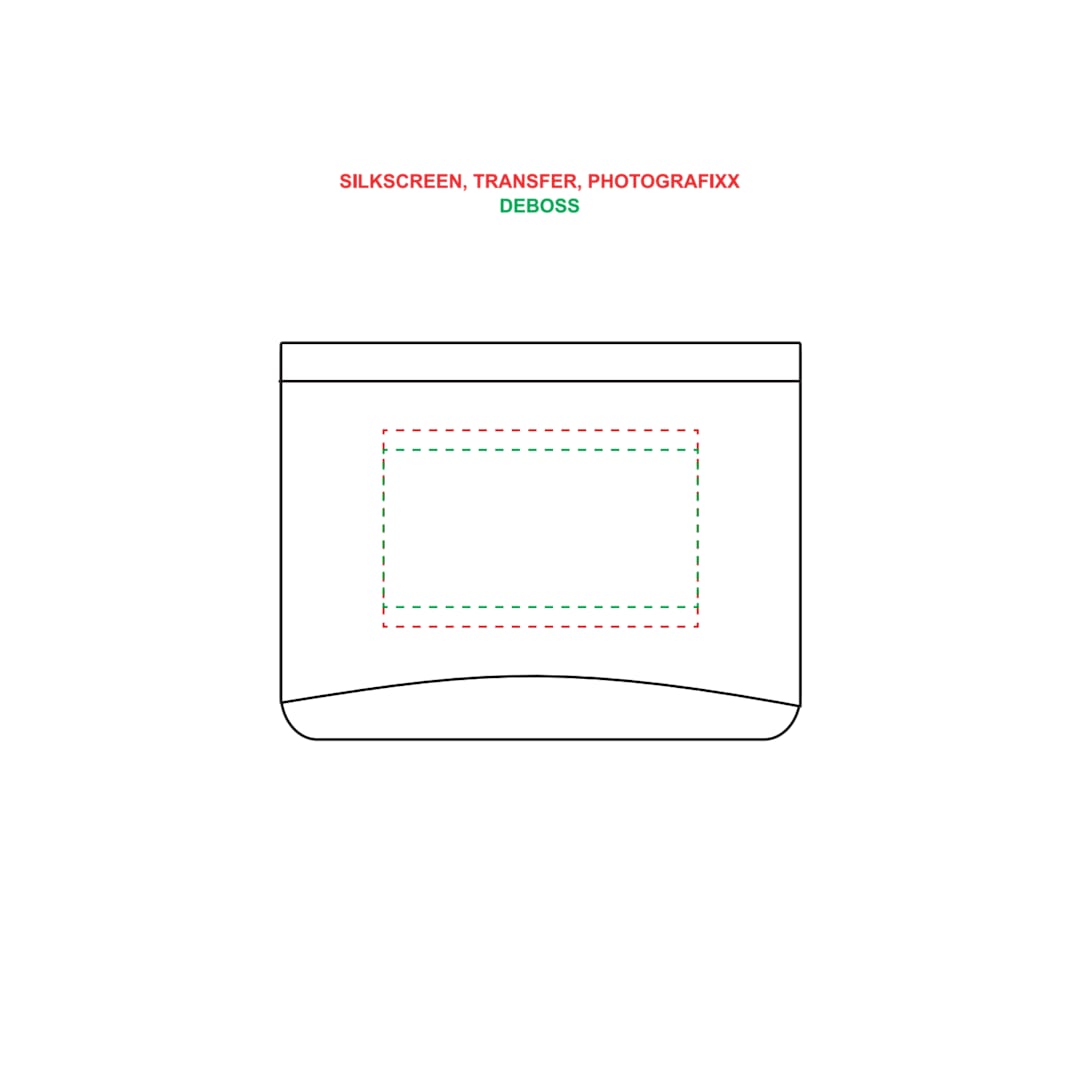 FSC® Mix Executive DuraHyde Zippered Padfolio - Etchified - Etchified - 0600-10BK