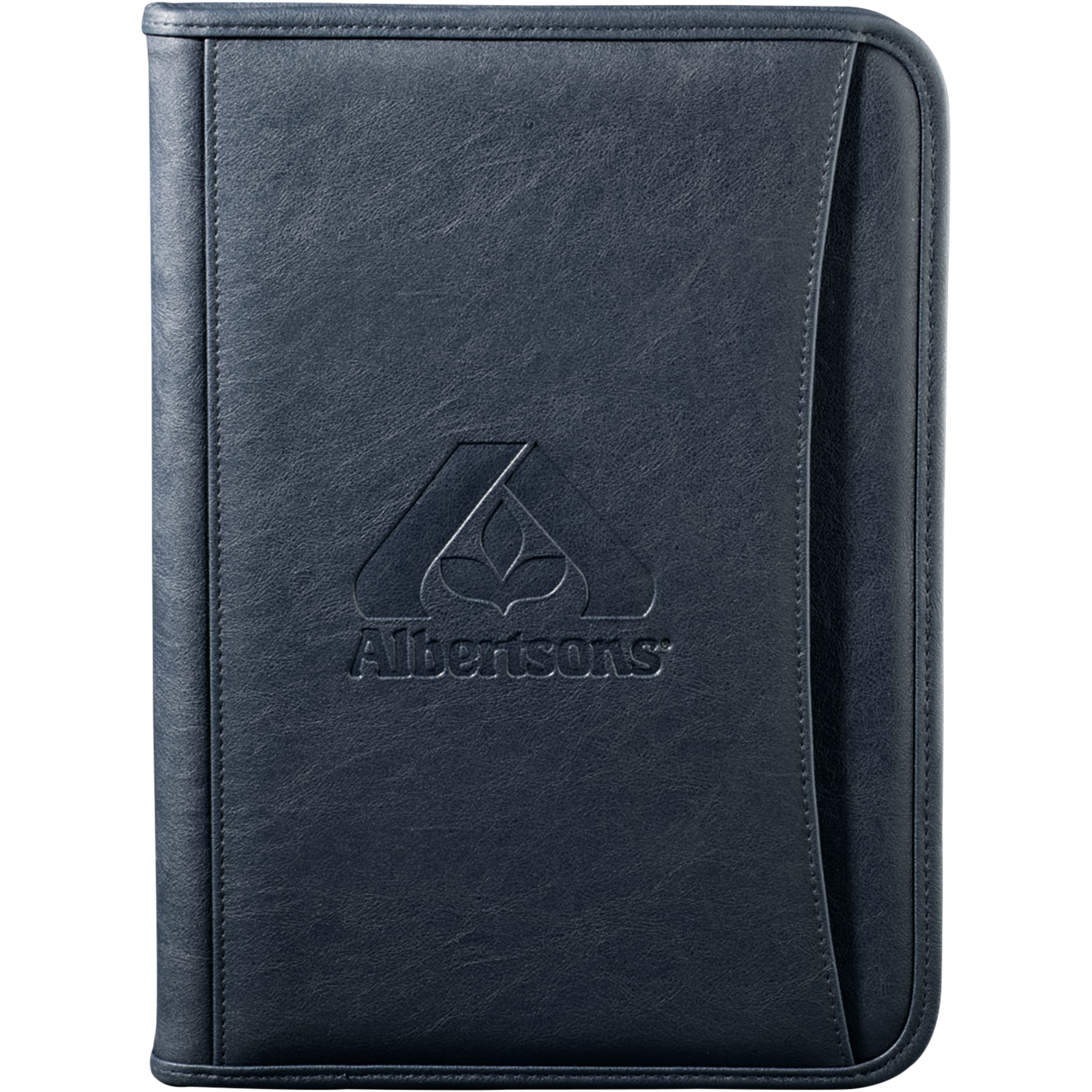 FSC® Mix Executive DuraHyde Zippered Padfolio - Etchified - Etchified - 0600-10BL