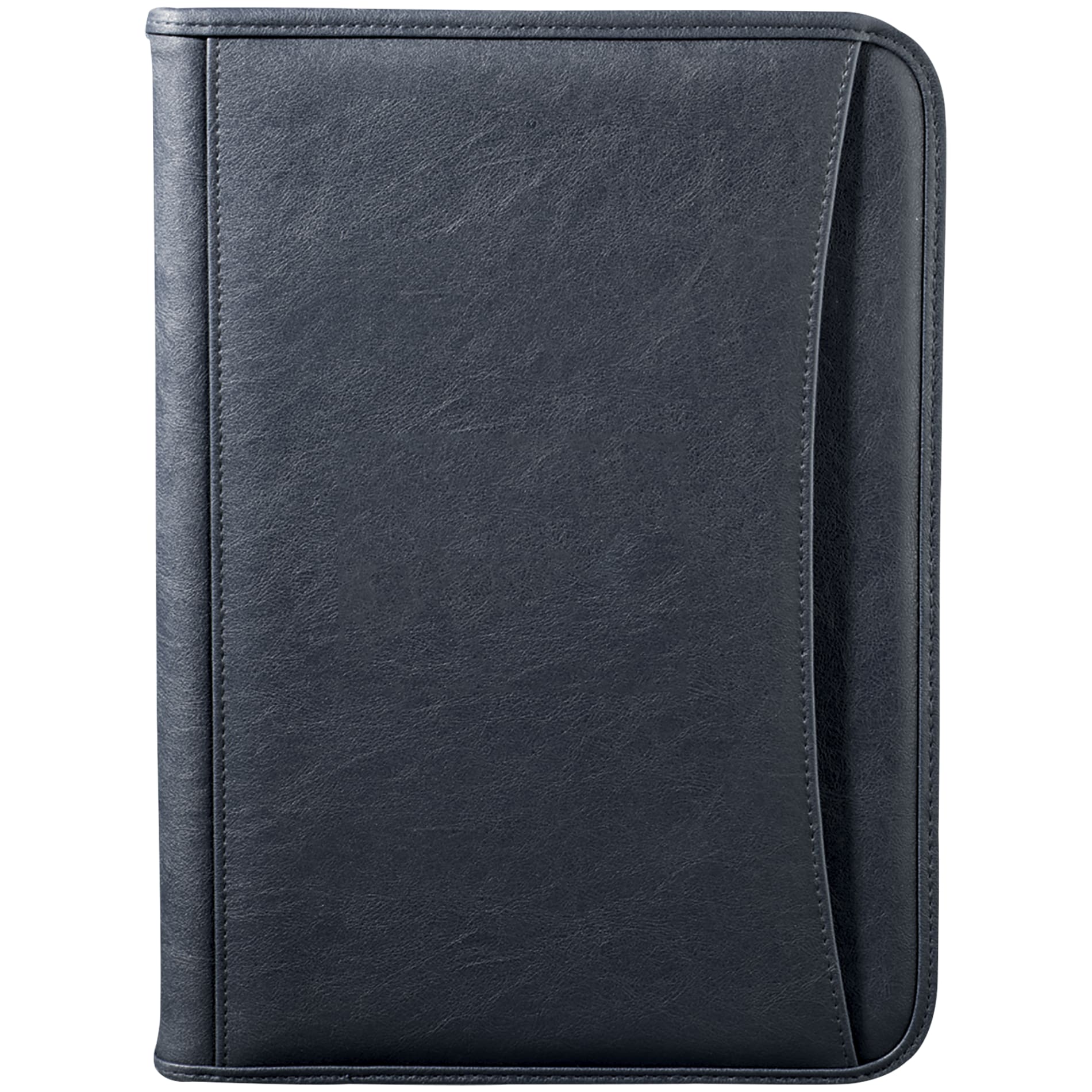 FSC® Mix Executive DuraHyde Zippered Padfolio - Etchified - Etchified - 0600-10BL