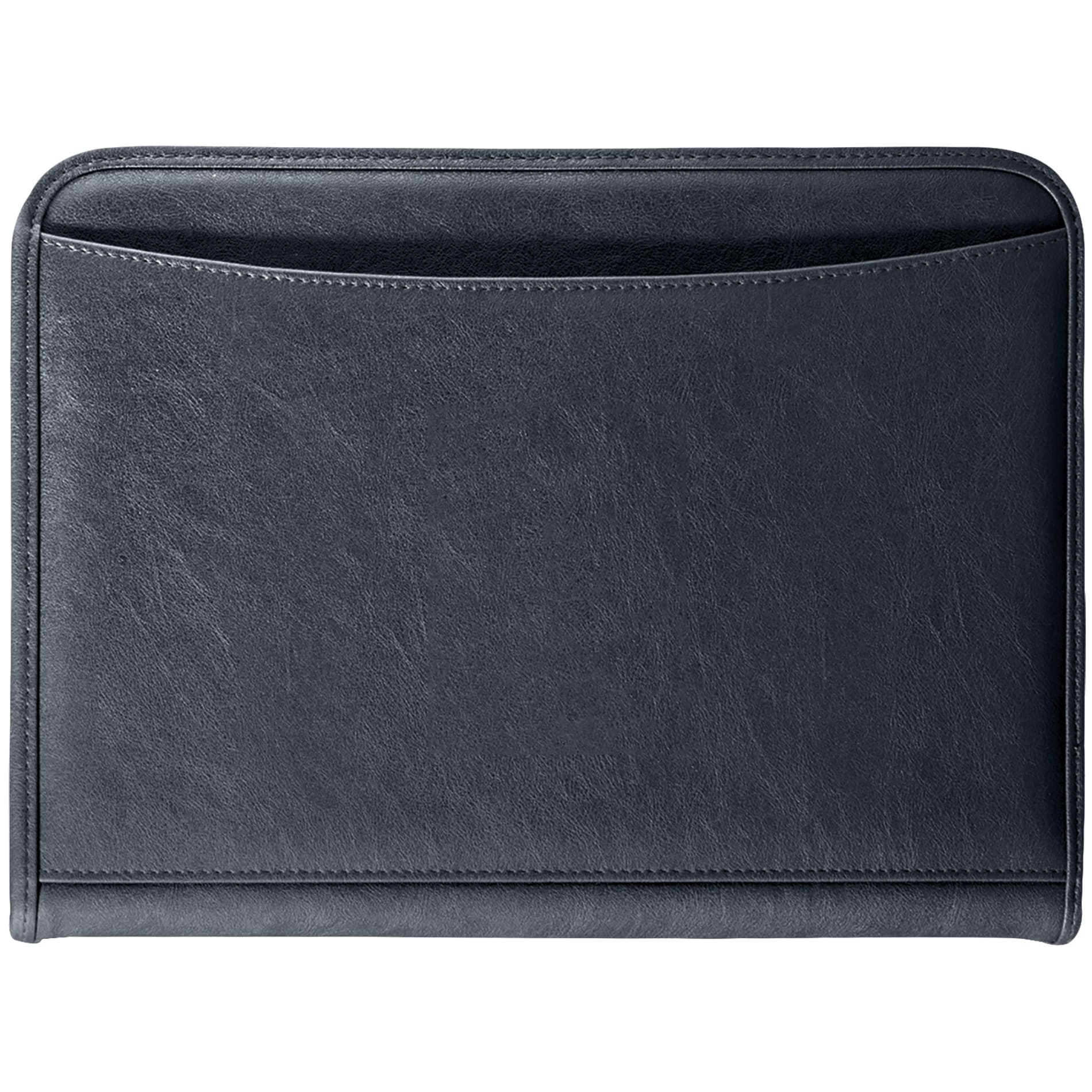 FSC® Mix Executive DuraHyde Zippered Padfolio - Etchified - Etchified - 0600-10BL