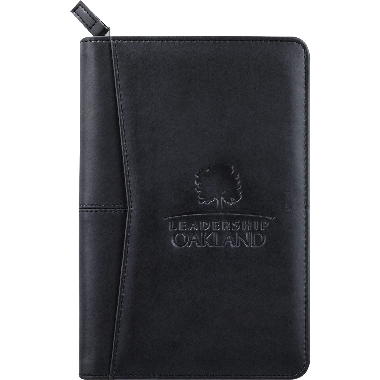 FSC® Mix Pedova™ Jr. Zippered Padfolio - Etchified - Etchified - 0770-06BK