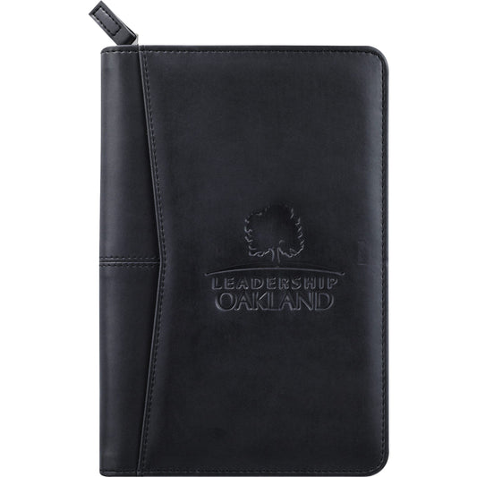 FSC® Mix Pedova™ Jr. Zippered Padfolio - Etchified - Etchified - 0770-06BK