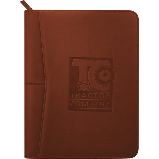 FSC® Mix Pedova™ Zippered UltraHyde Padfolio - Etchified - Etchified - 0770-10RD