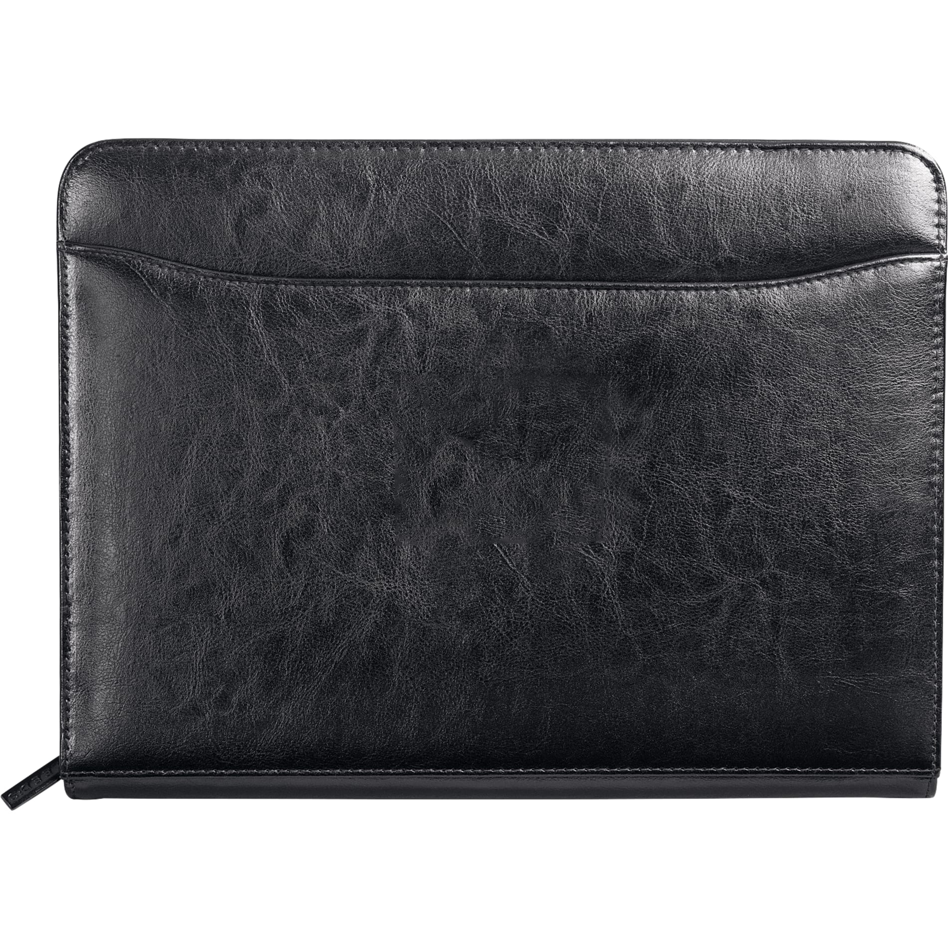 FSC® Mix Renaissance Zippered Padfolio - Etchified - Etchified - 1000-10BK