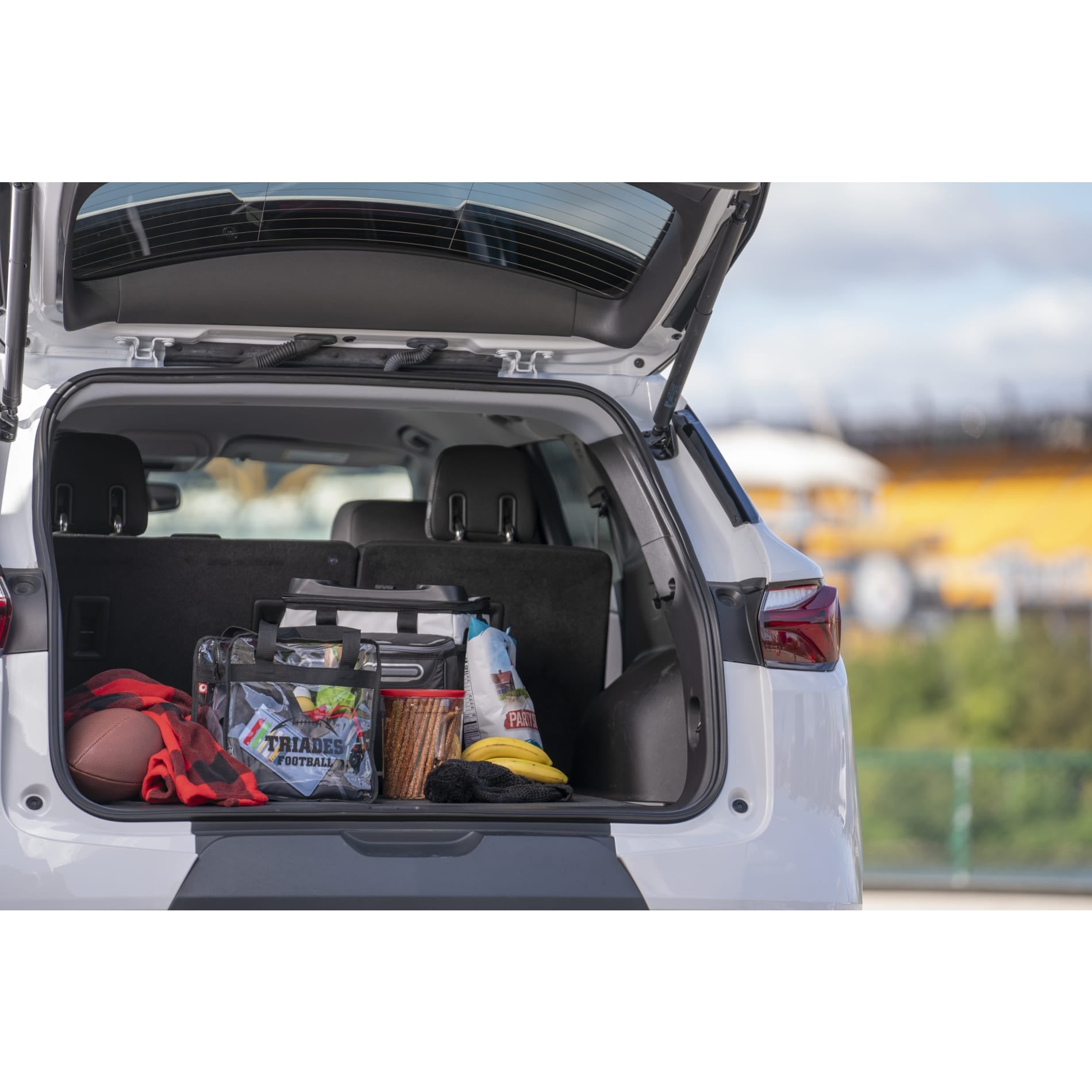Game Day Clear Zippered Safety Tote - Etchified - Etchified - 2301-42BK