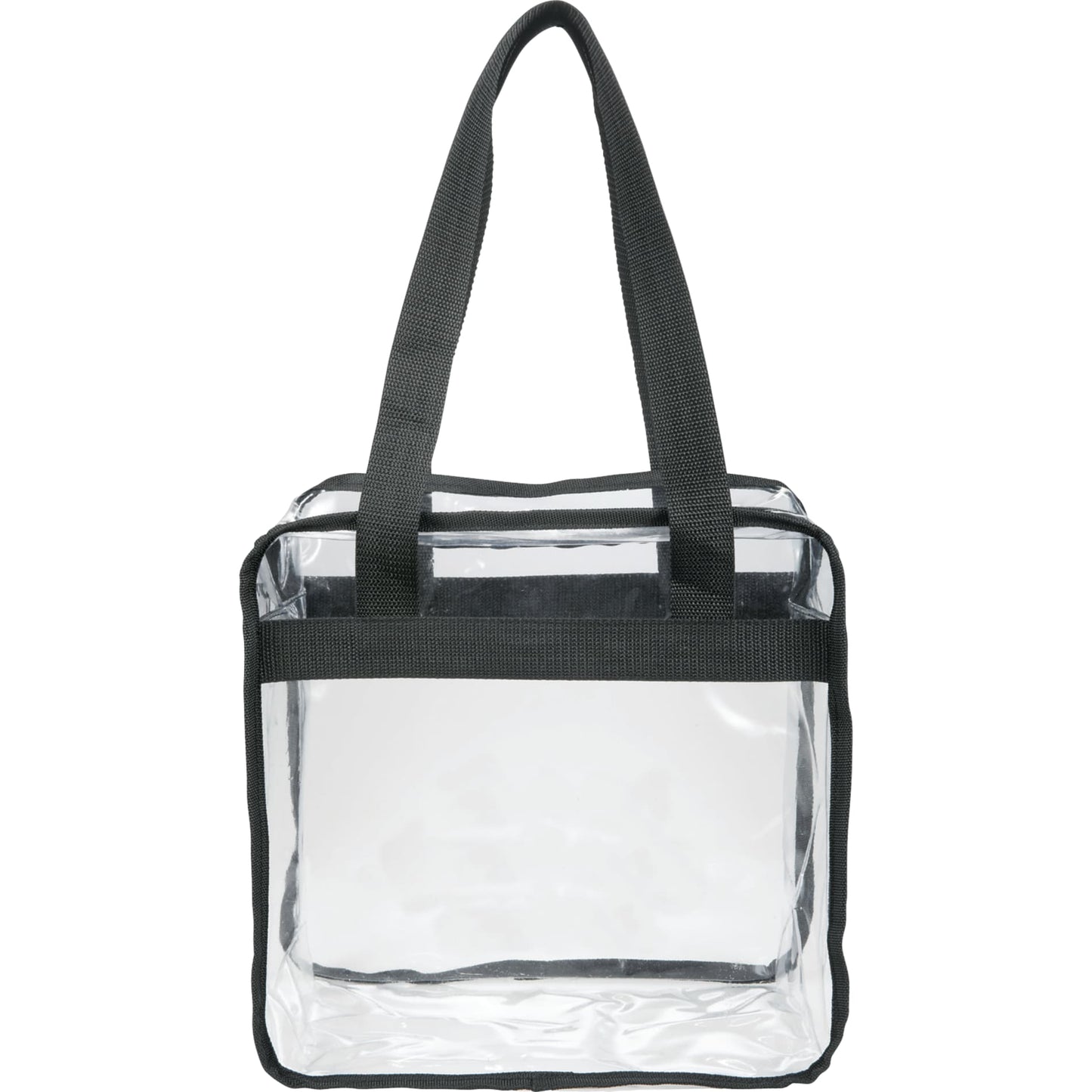 Game Day Clear Zippered Safety Tote - Etchified - Etchified - 2301-42BK