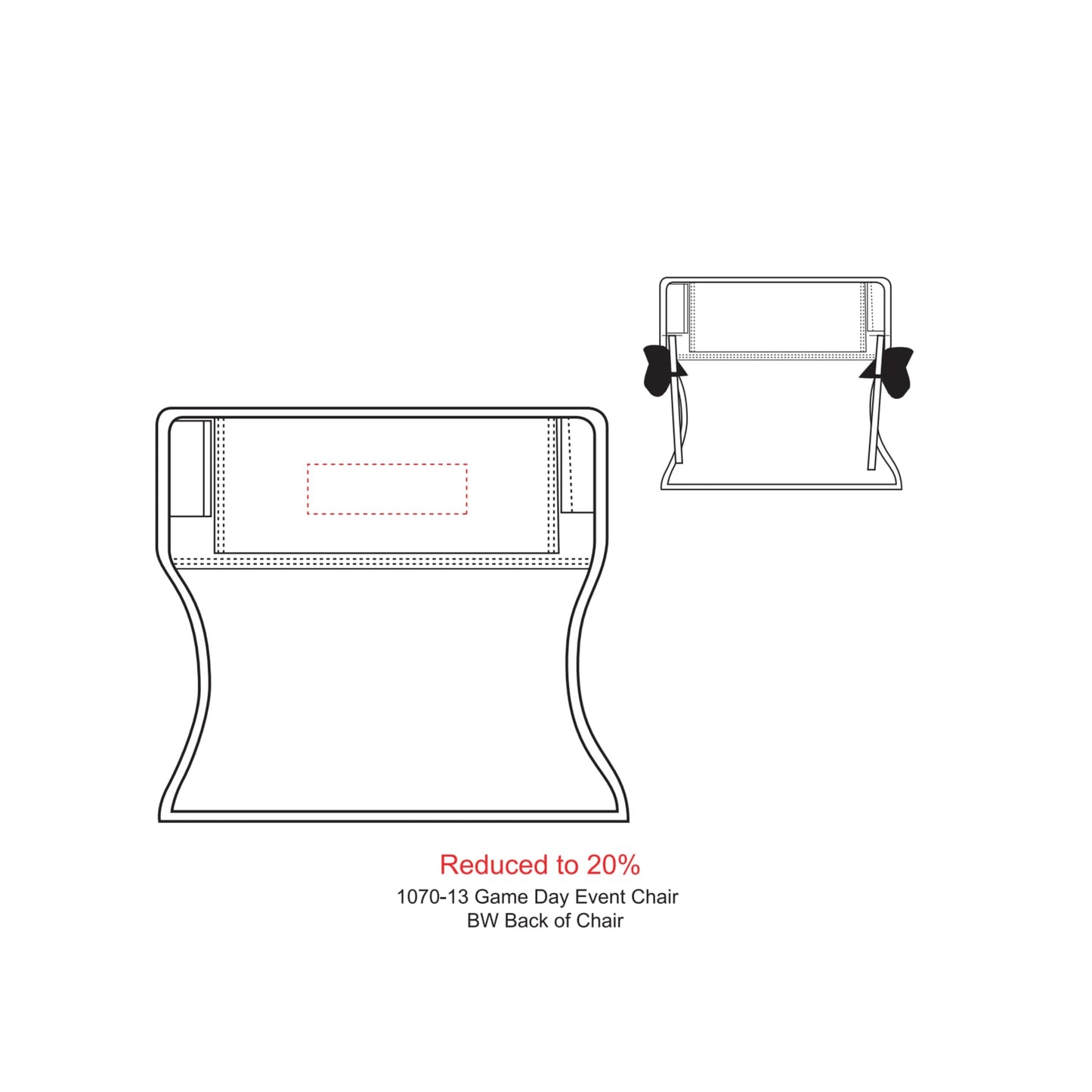 Game Day Event Chair (300lb Capacity) - Etchified - Etchified - 1070-13NY