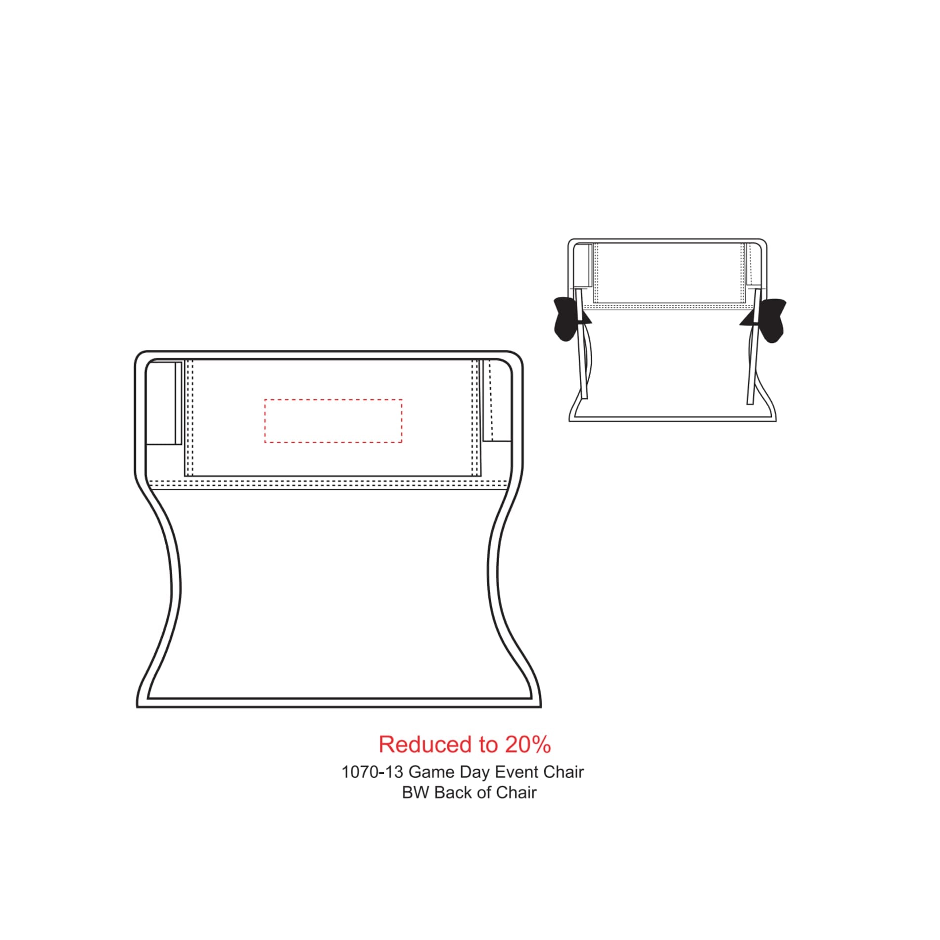 Game Day Event Chair (300lb Capacity) - Etchified - Etchified - 1070-13NY