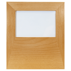 Genuine Red Alder 4"x 6" Picture Frame with 4 1/2" x 8" Engraving Area - Etchified - GearOne - PTF546