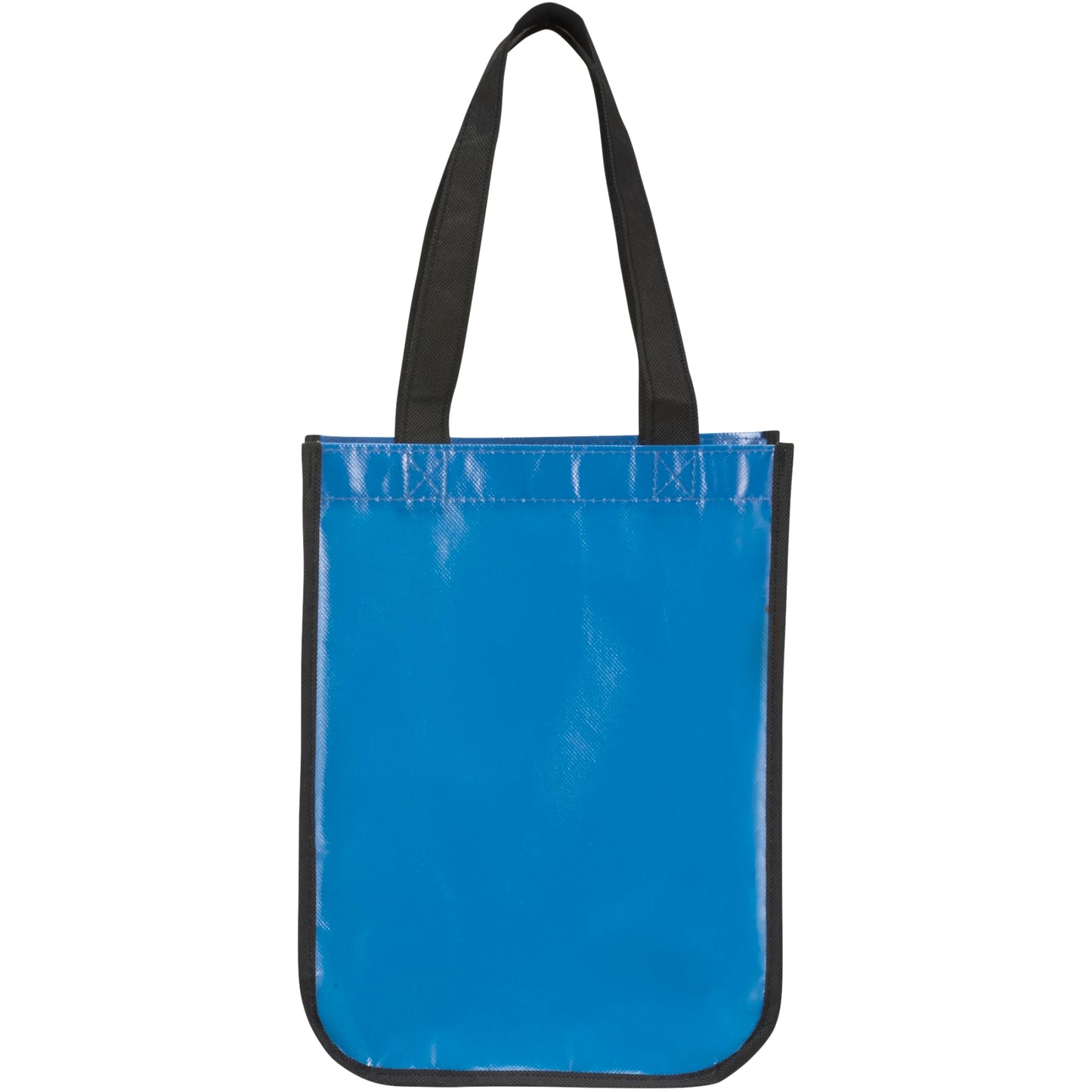 Gloss Laminated Non - Woven Gift Tote - Etchified - Etchified - SM-5994BK