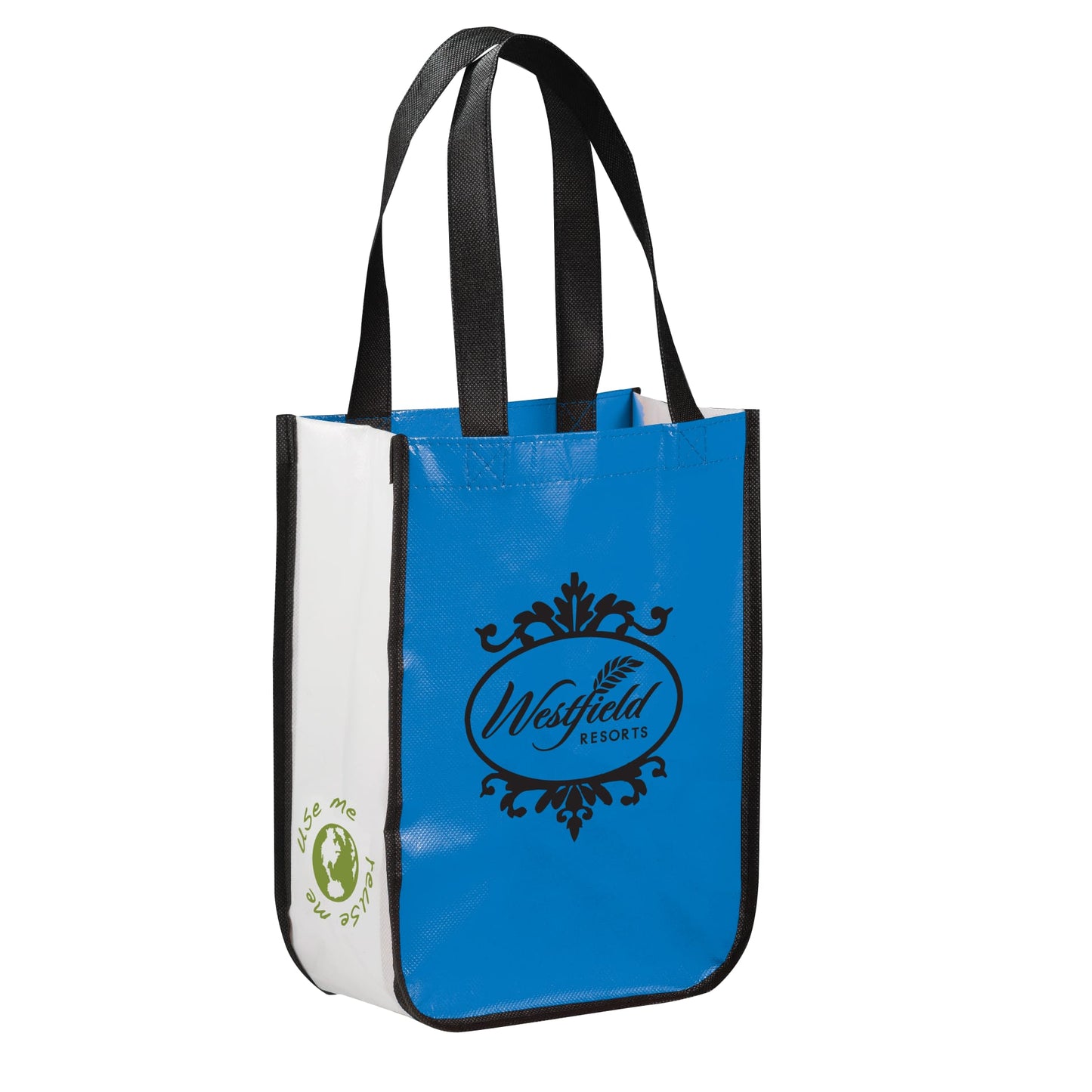 Gloss Laminated Non - Woven Gift Tote - Etchified - Etchified - SM-5994NY