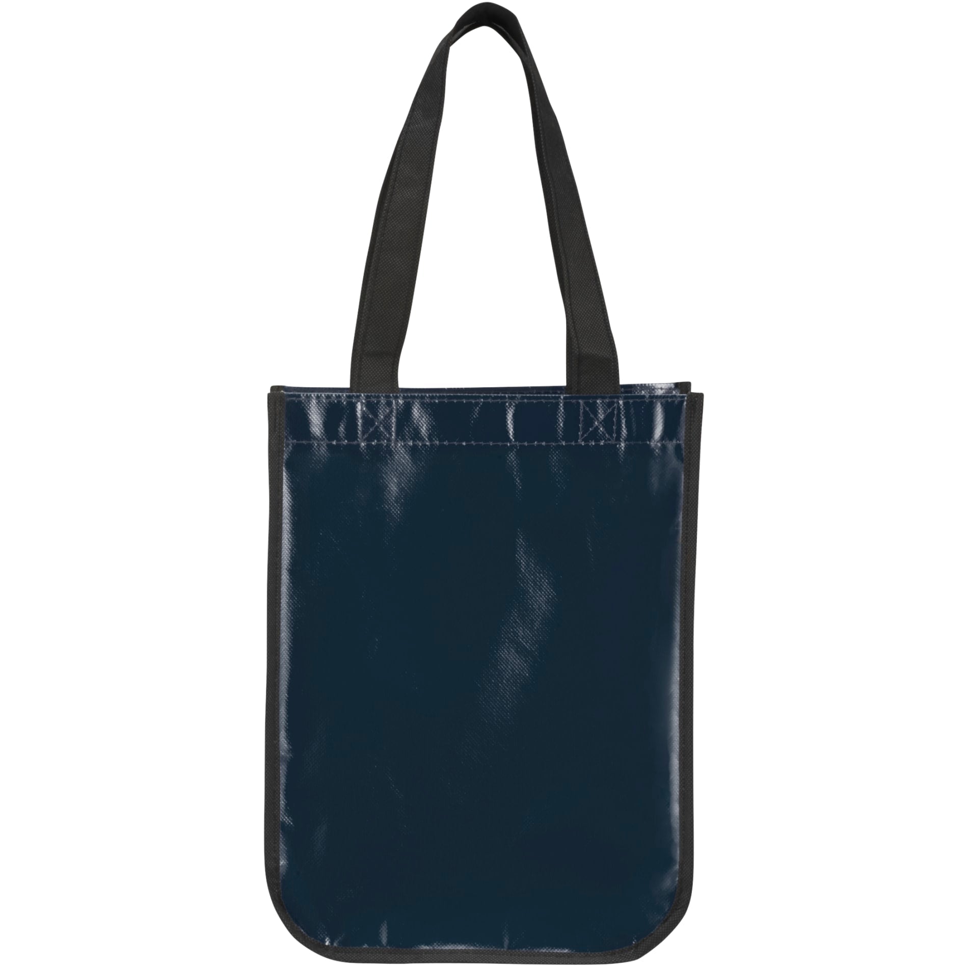 Gloss Laminated Non - Woven Gift Tote - Etchified - Etchified - SM-5994WH