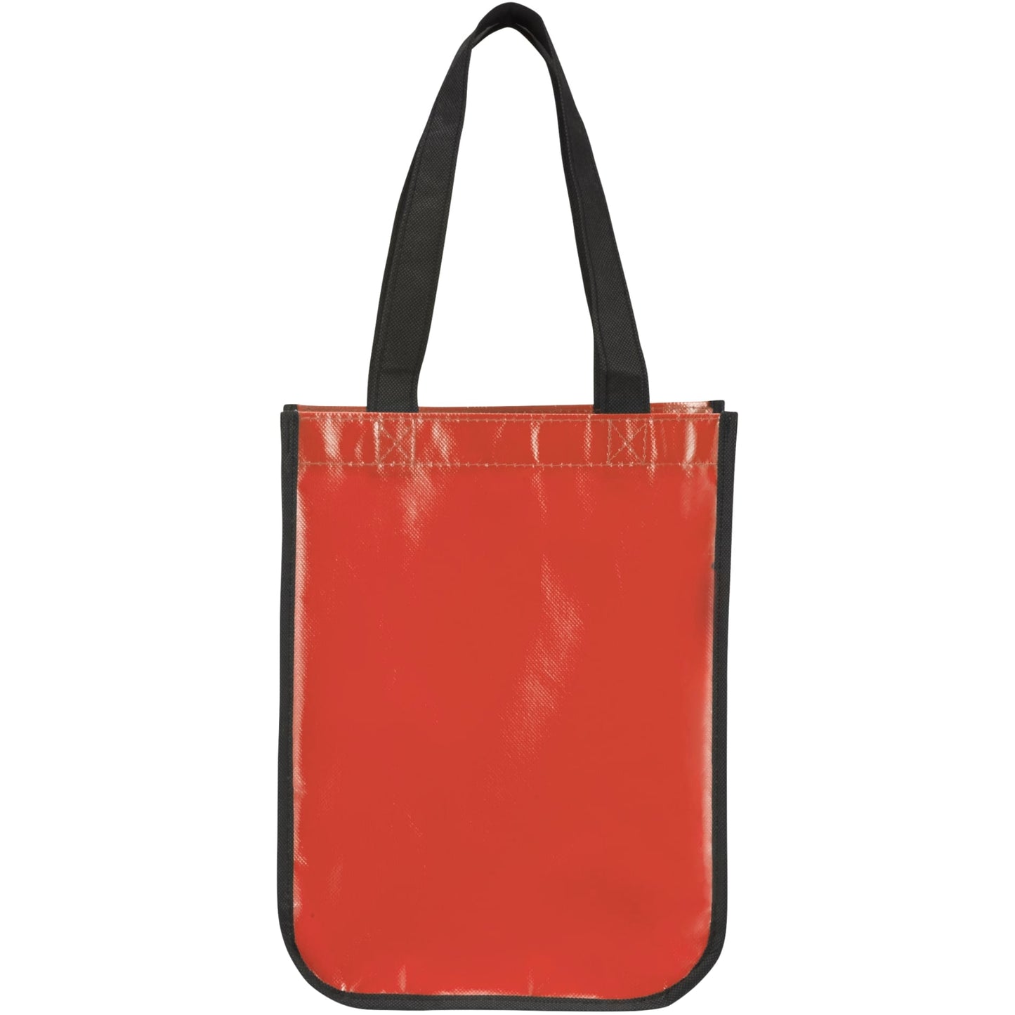 Gloss Laminated Non - Woven Gift Tote - Etchified - Etchified - SM-5994WH