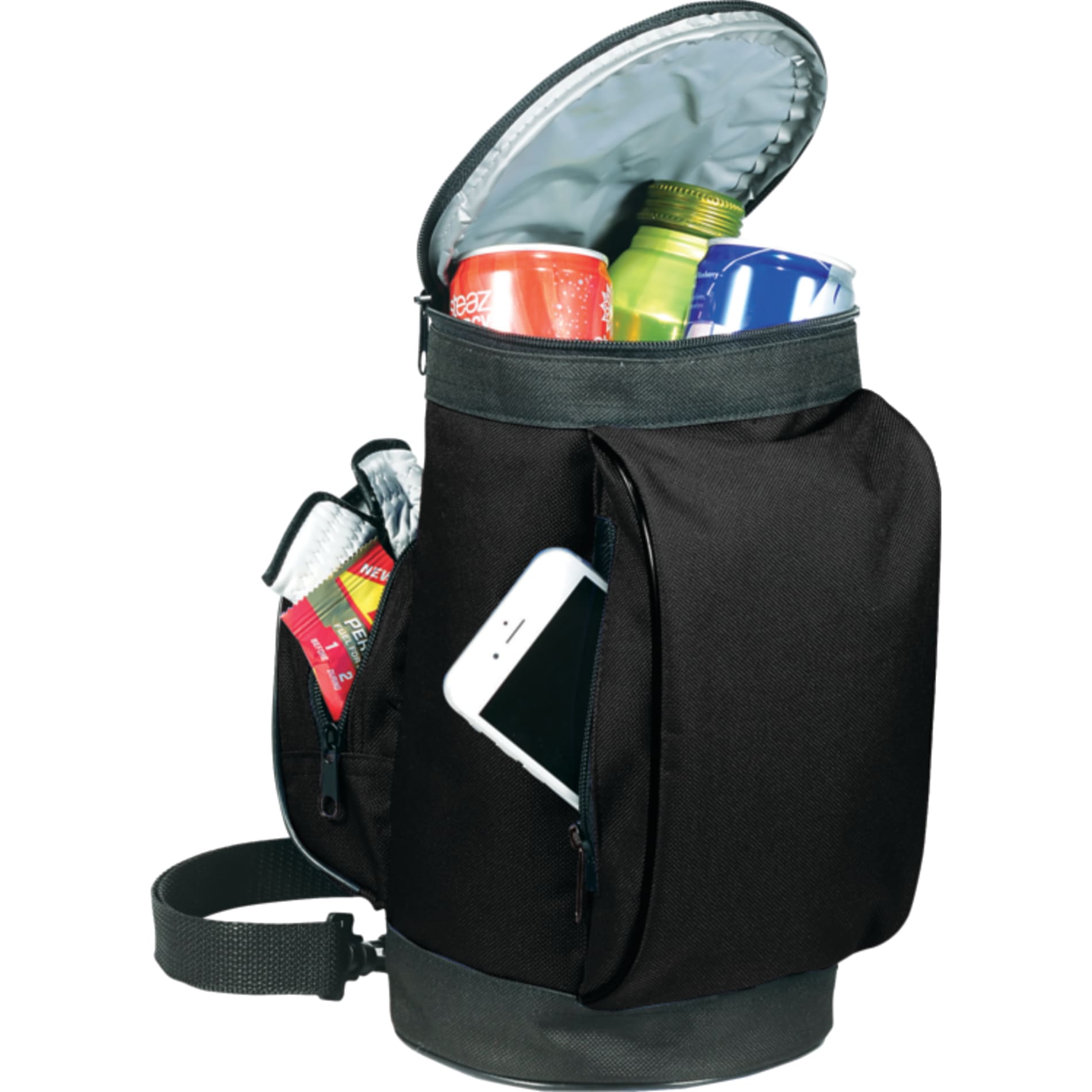 Golf Bag 6 - Can Event Cooler - Etchified - Etchified - SM-7215BK
