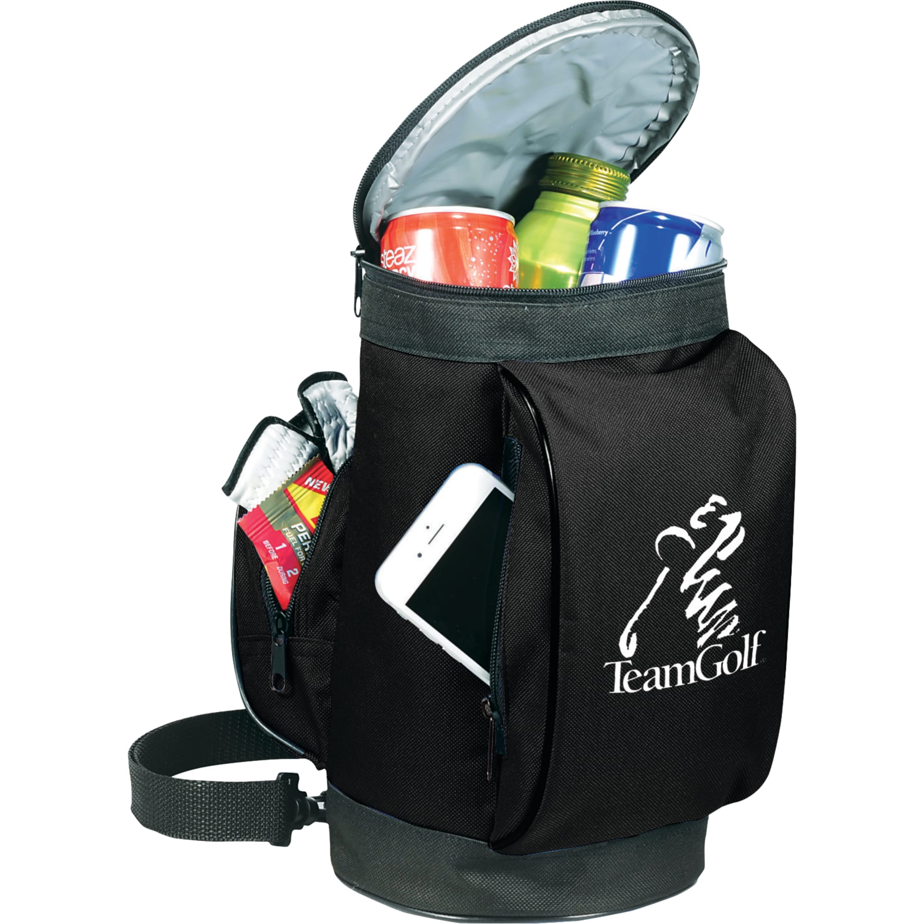 Golf Bag 6 - Can Event Cooler - Etchified - Etchified - SM-7215BK