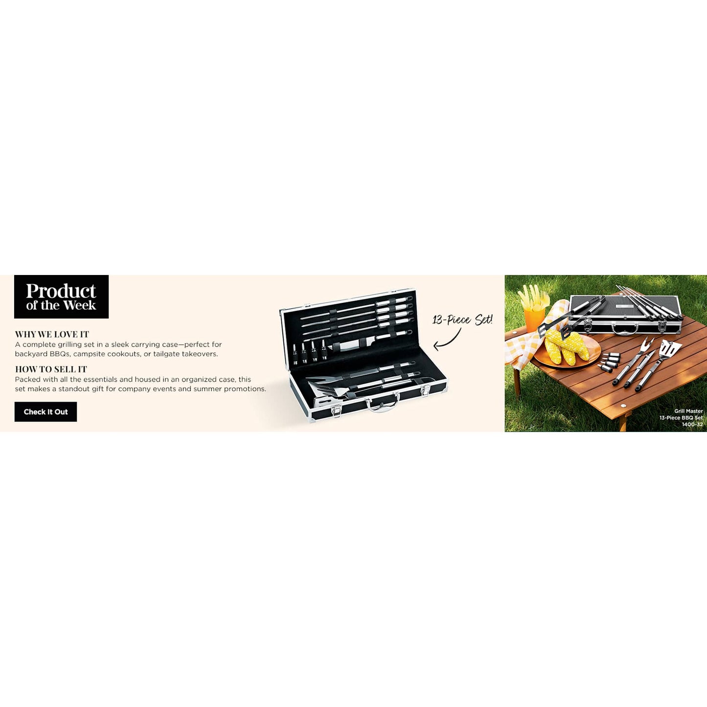 Grill Master Set - Etchified - Etchified - 1400-32BK