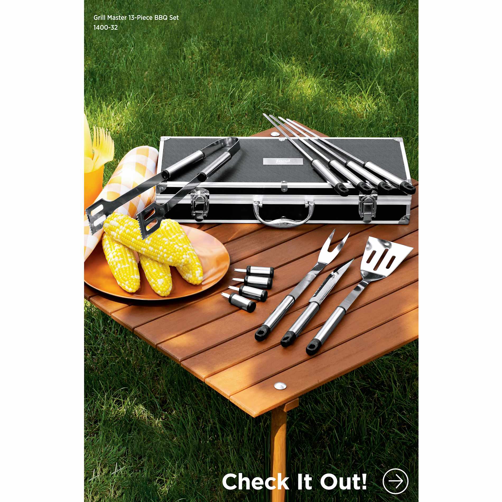 Grill Master Set - Etchified - Etchified - 1400-32BK