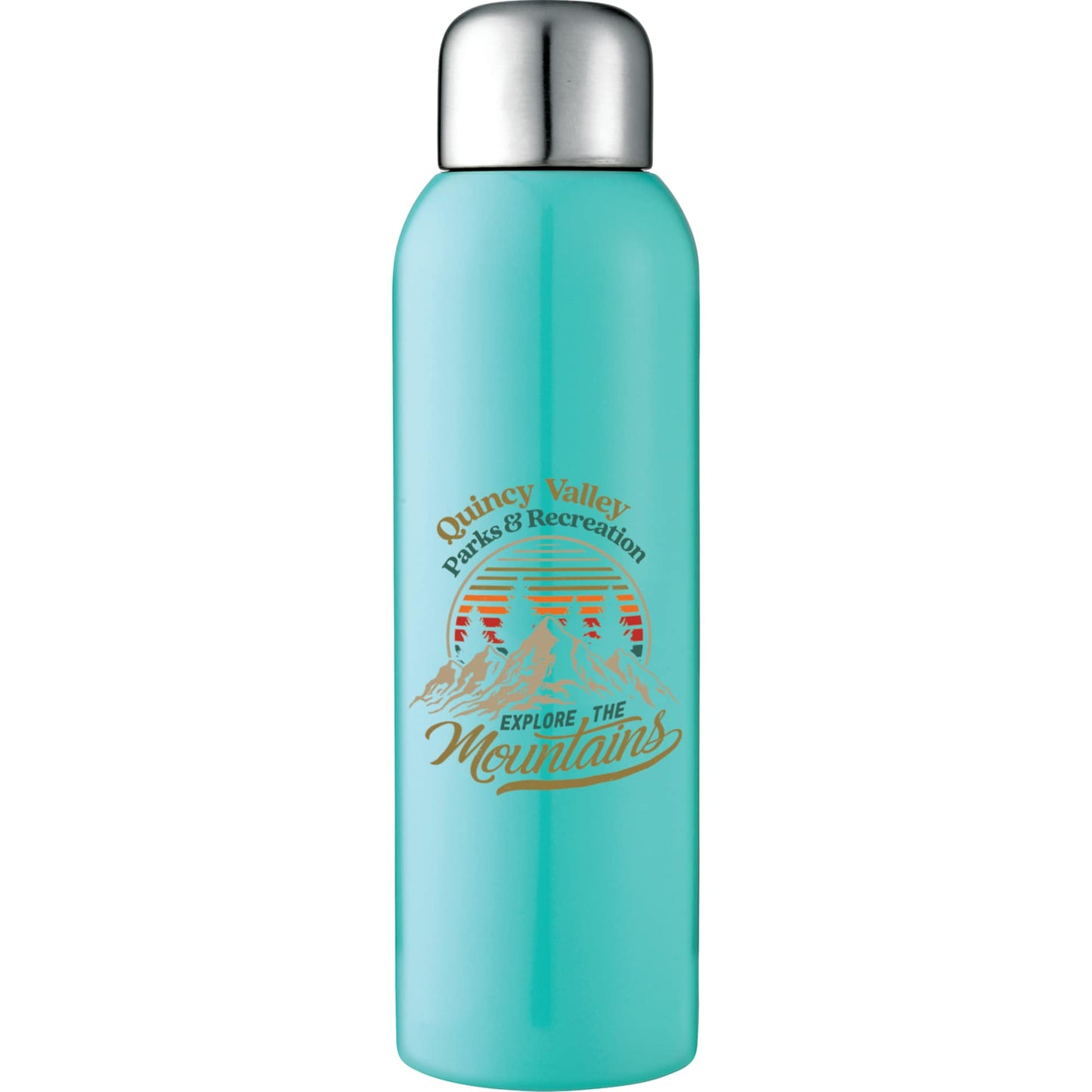 Guzzle 28oz Stainless Sports Bottle - Etchified - Etchified - SM-6685MTGR