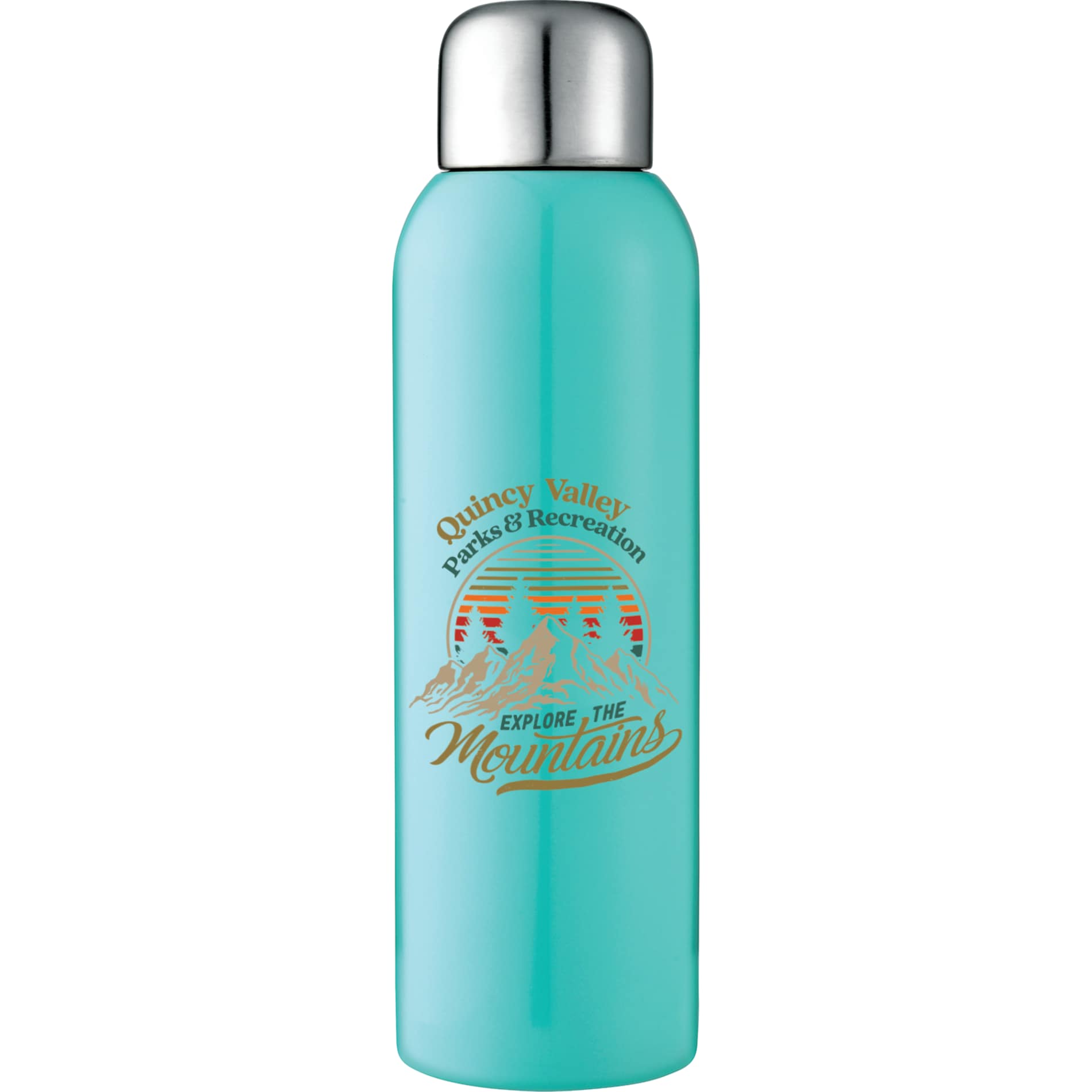 Guzzle 28oz Stainless Sports Bottle - Etchified - Etchified - SM-6685MTGR