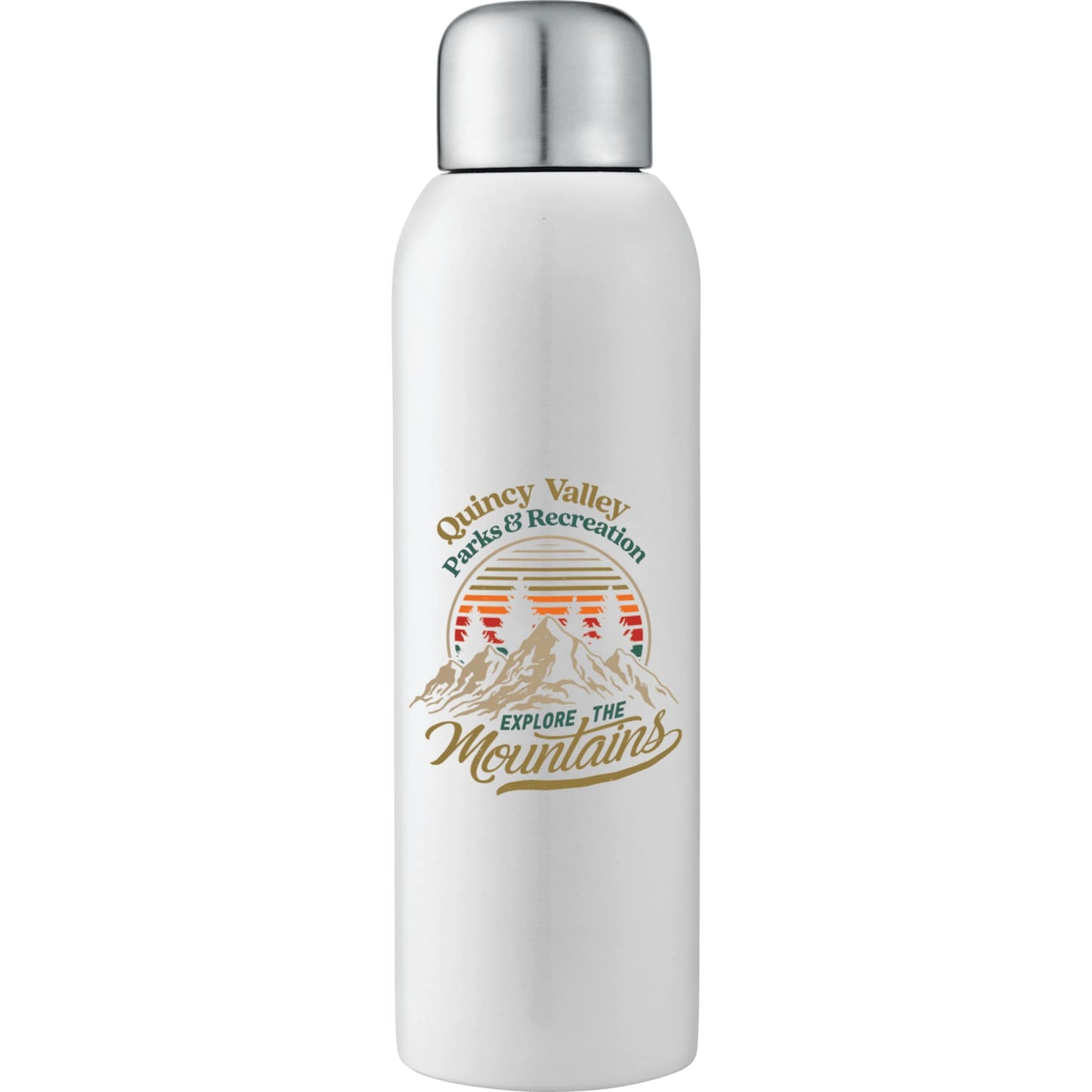 Guzzle 28oz Stainless Sports Bottle - Etchified - Etchified - SM-6685RCSL