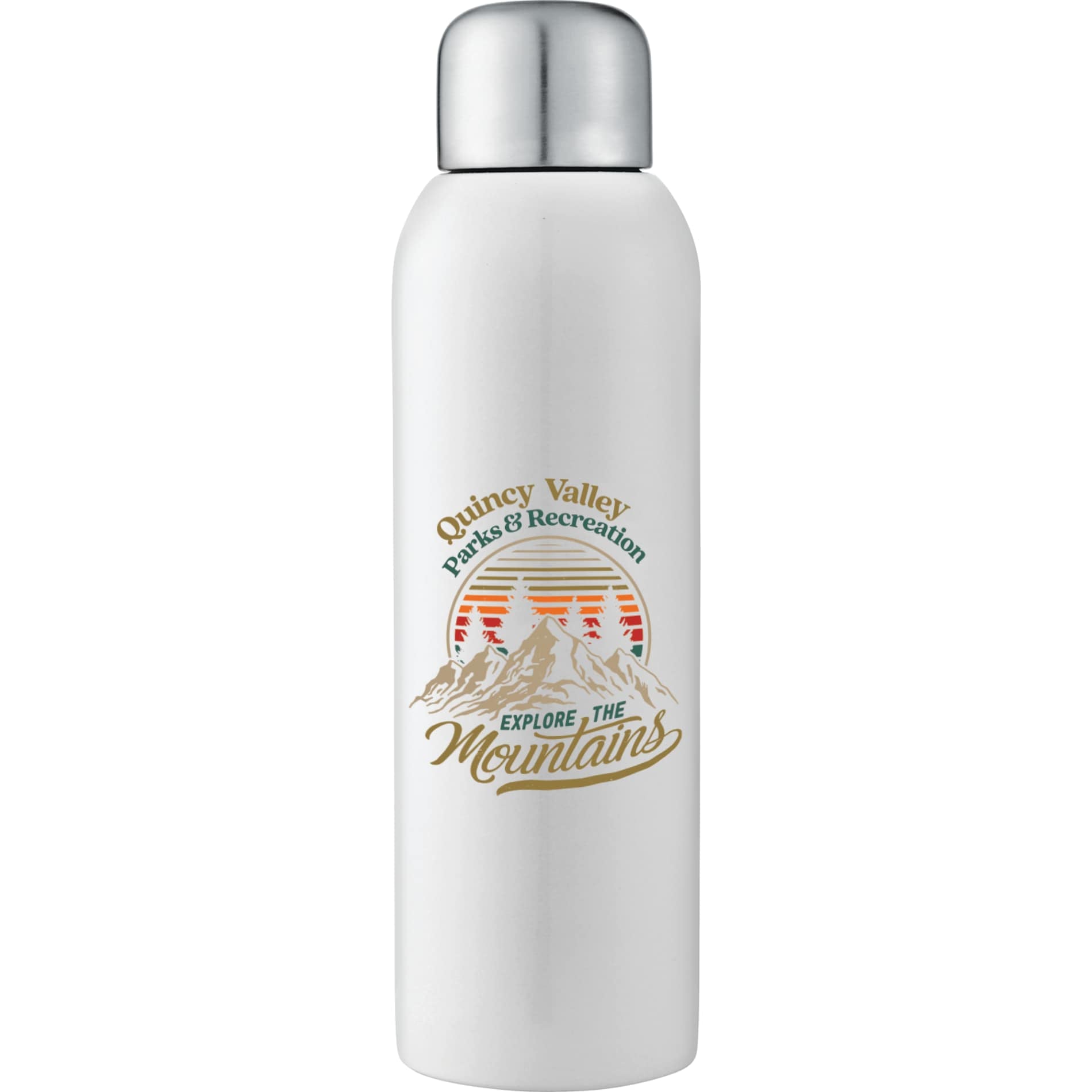 Guzzle 28oz Stainless Sports Bottle - Etchified - Etchified - SM-6685RCSL