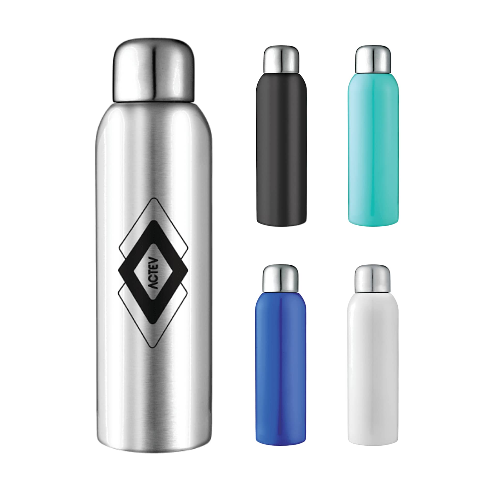 Guzzle 28oz Stainless Sports Bottle - Etchified - Etchified - SM-6685RCSL