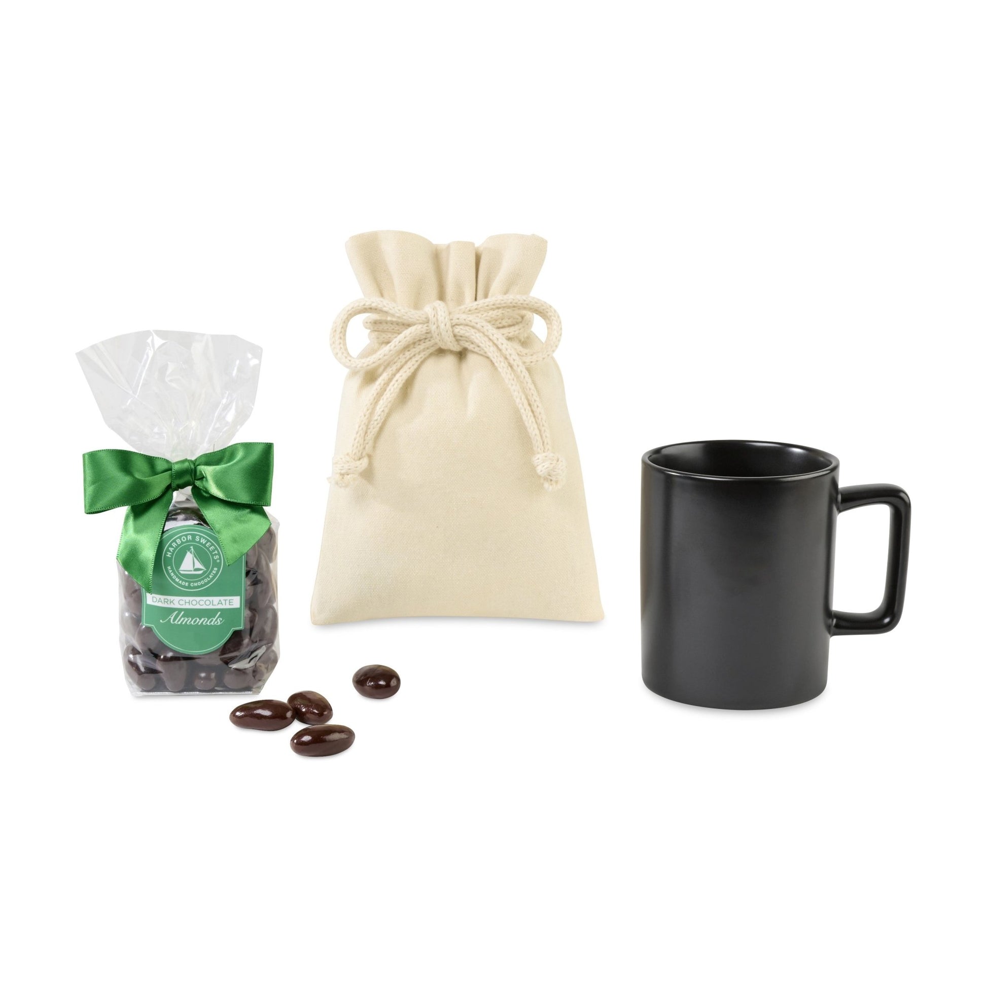 Harbor Sweets Chocolate Covered Almonds Mug Stuffer - Etchified - Gourmet Expressions - 102377-102377-006