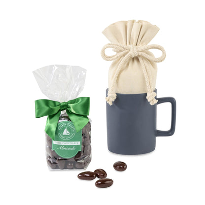 Harbor Sweets Chocolate Covered Almonds Mug Stuffer - Etchified - Gourmet Expressions - 102377-102377-415