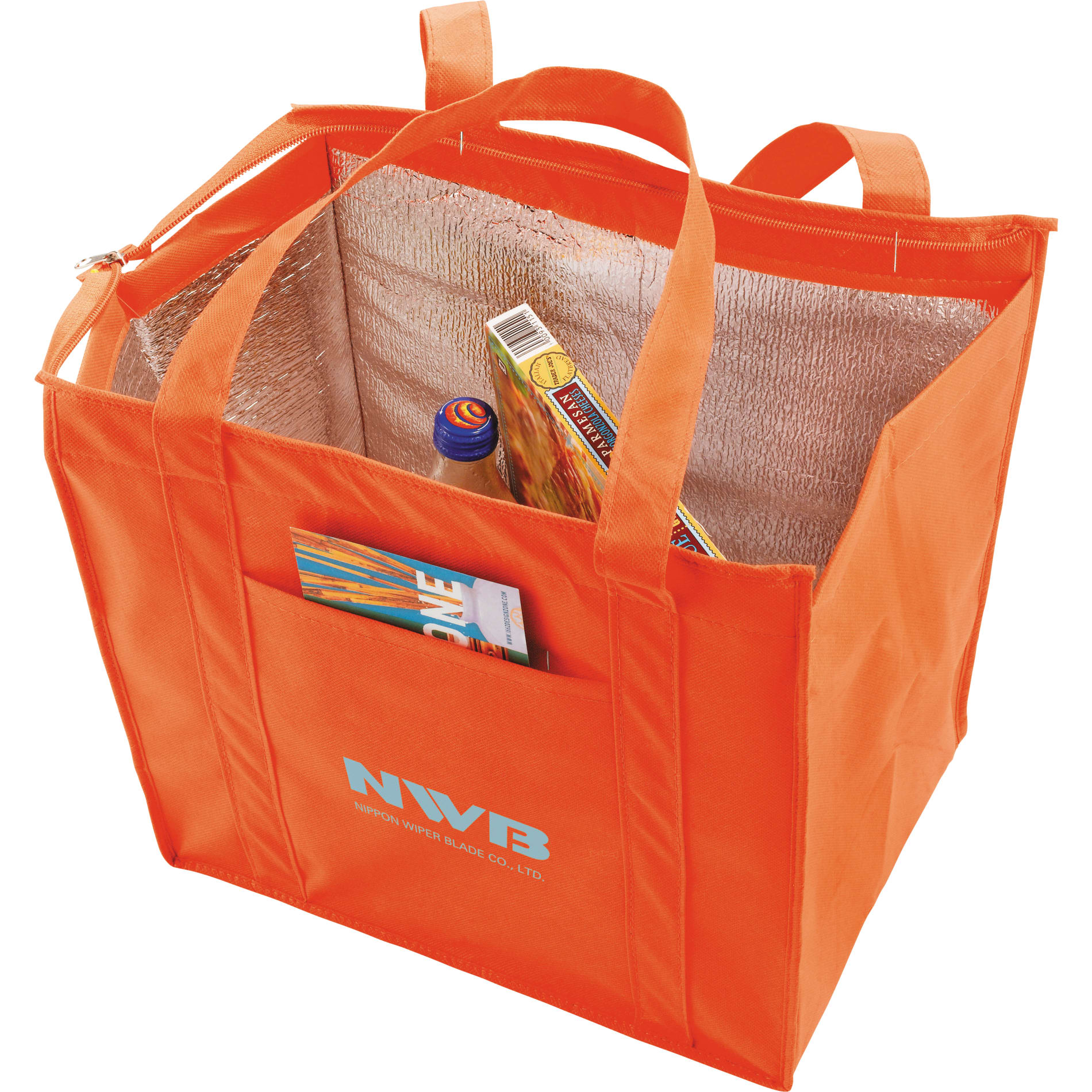 Hercules Insulated Grocery Tote - Etchified - Etchified - SM-7431BK