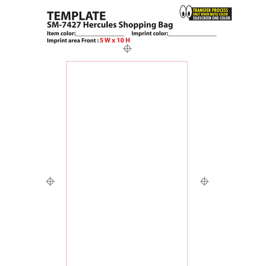 Hercules Non - Woven Grocery Tote - Etchified - Etchified - SM-7427BK