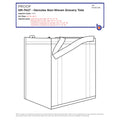 Hercules Non - Woven Grocery Tote - Etchified - Etchified - SM-7427BK