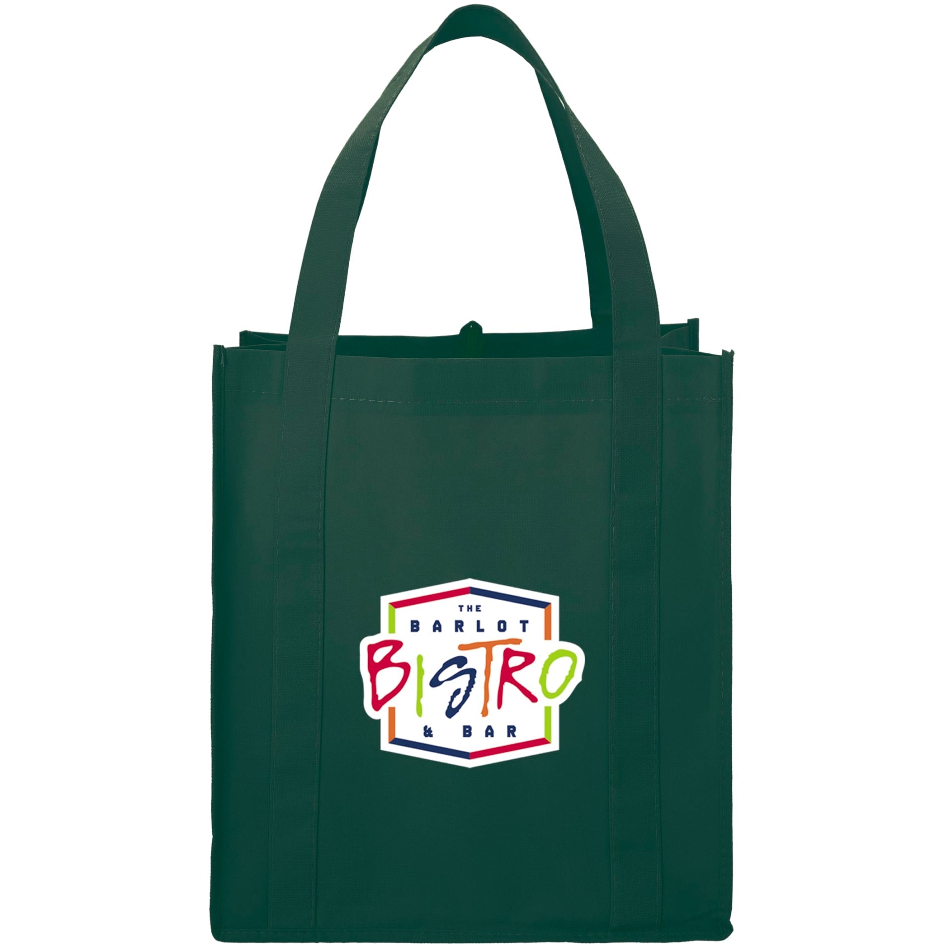 Hercules Non - Woven Grocery Tote - Etchified - Etchified - SM-7427BL