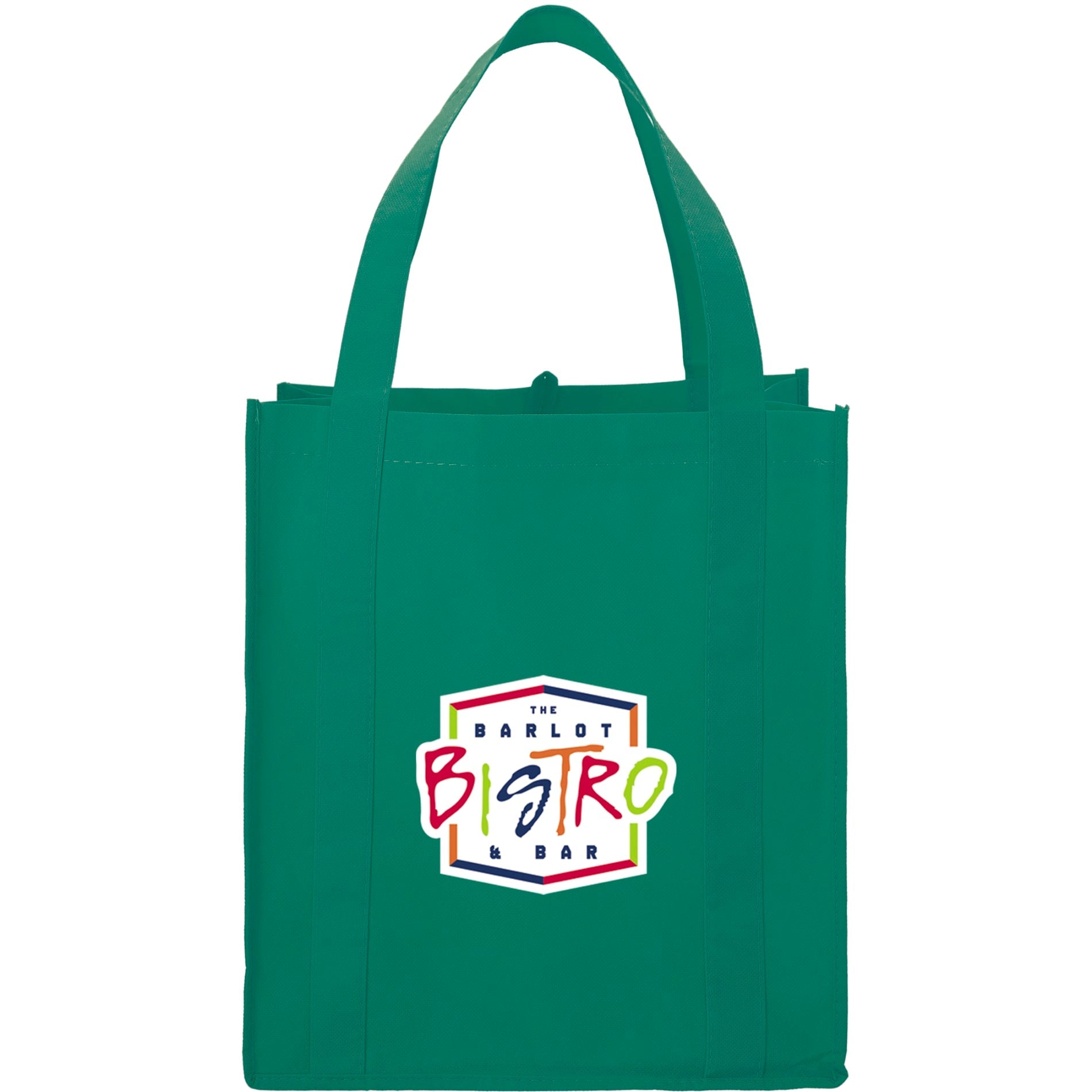 Hercules Non - Woven Grocery Tote - Etchified - Etchified - SM-7427BL