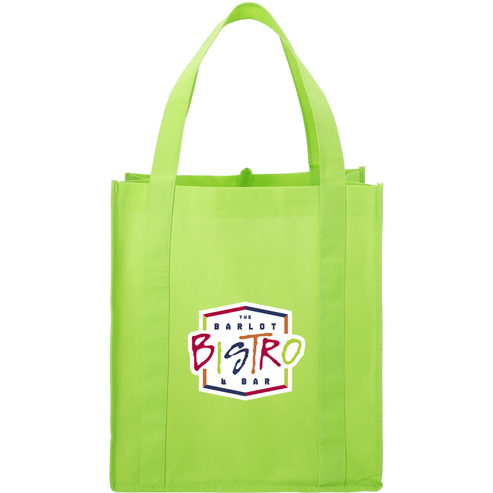 Hercules Non - Woven Grocery Tote - Etchified - Etchified - SM-7427BL